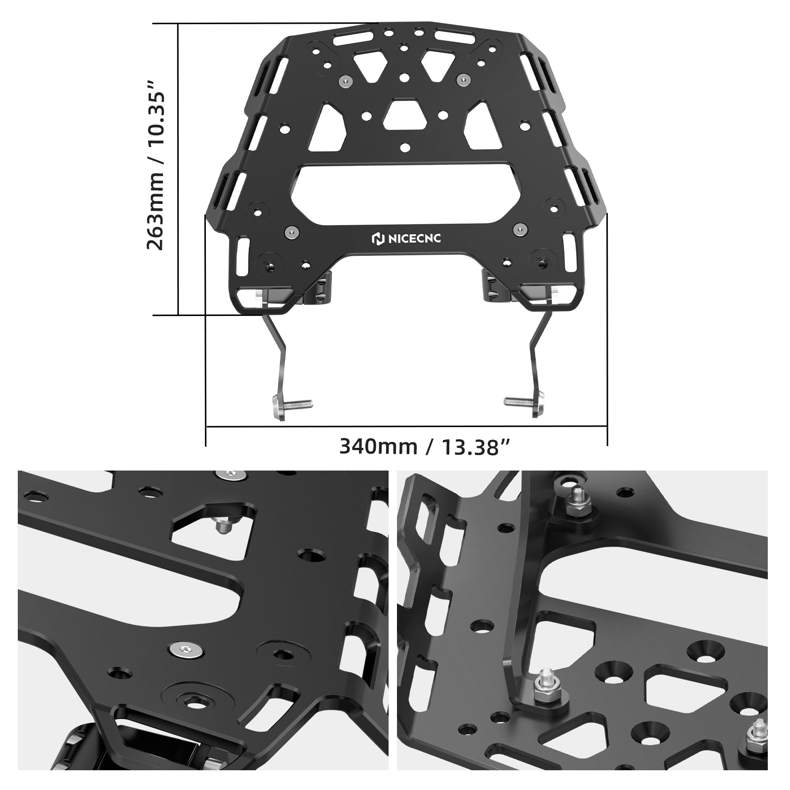 Rear Top Luggage Rack For Ducati DesertX / Rally 2022-2025