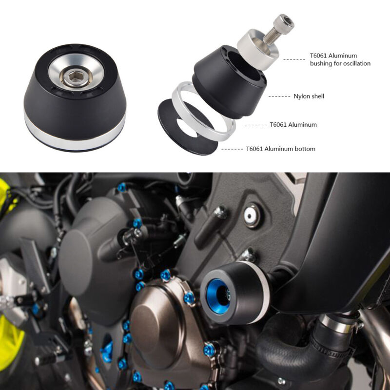 NICECNC Frame Slider Guard Crash Pad Protector for Yamaha XSR Tracer 900 2014-17