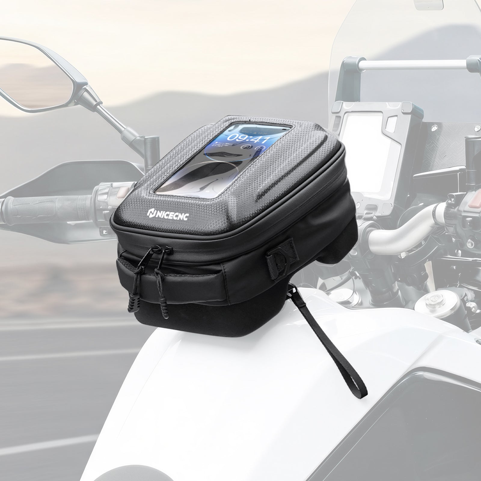 Quick-Release Tank Bag Push-Pull Lock System For Yamaha Tenere 700 2019-2024