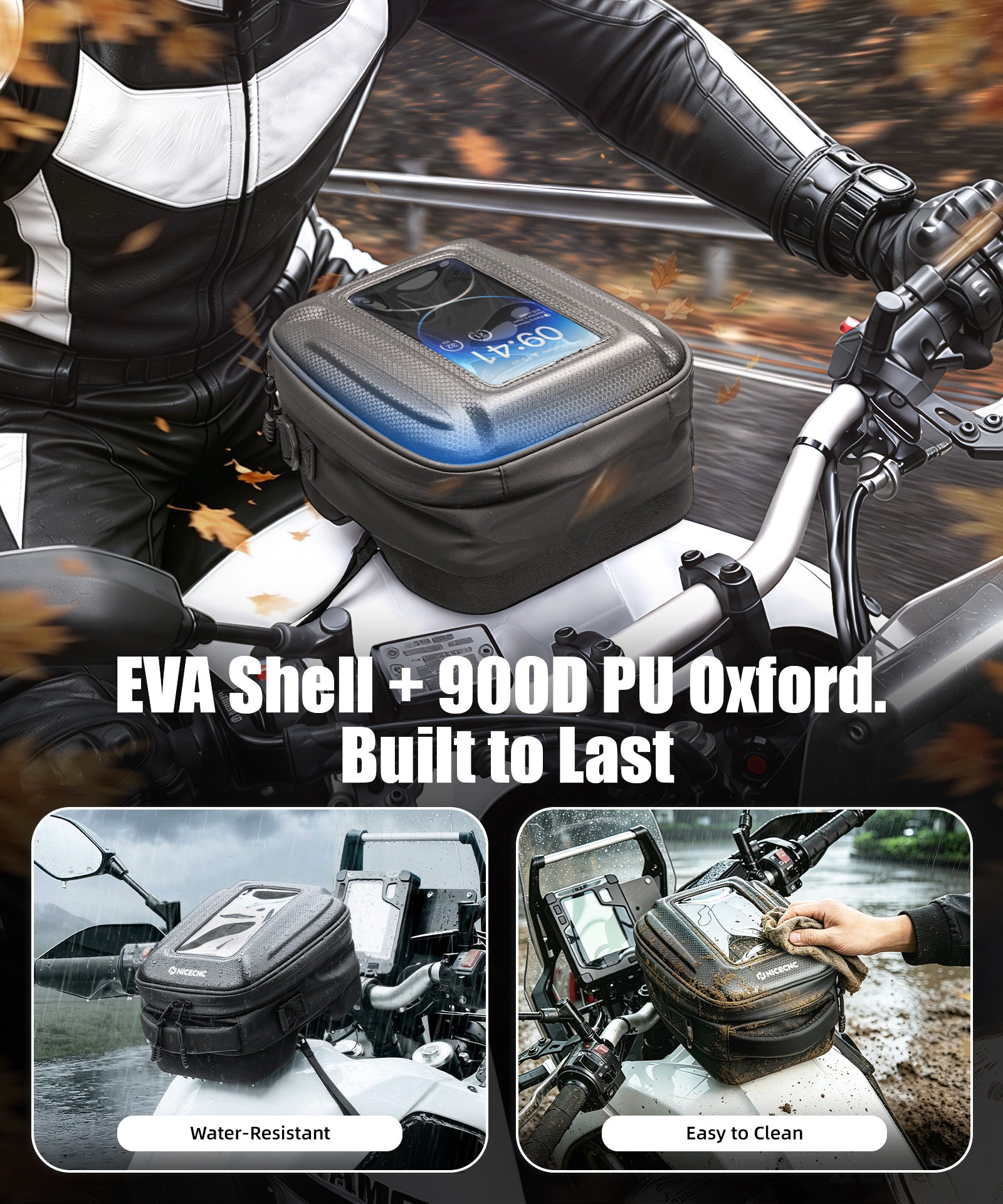 Quick-Release Tank Bag Push-Pull Lock System For Yamaha Tenere 700 2019-2024