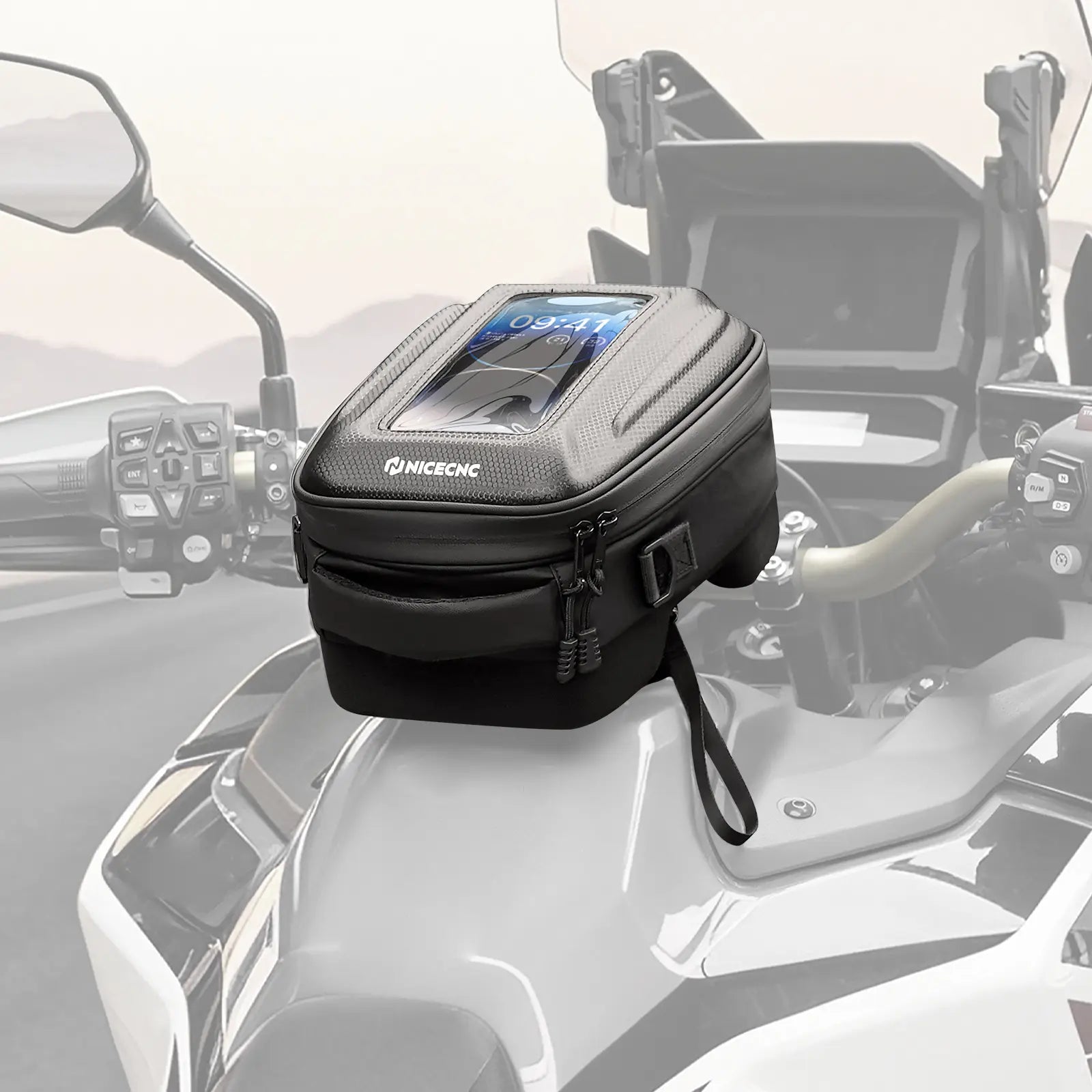 Quick-Release Tank Bag For Honda Africa Twin CRF 1100L Push-Pull Lock System