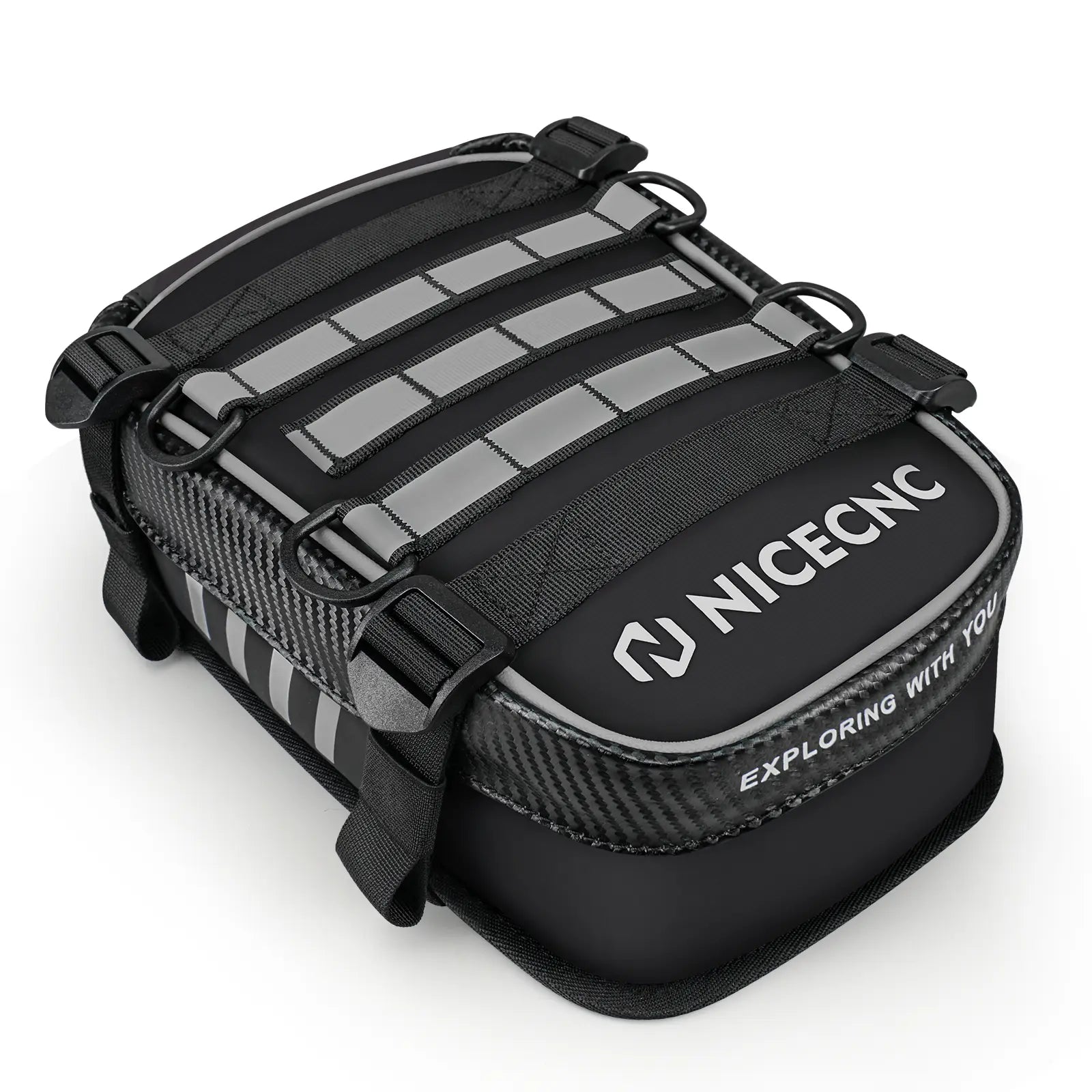 Universal Motorcycle Rear Fender Bag with Tool Roll Bag For Dirt Bike Adventure Off-road Riding