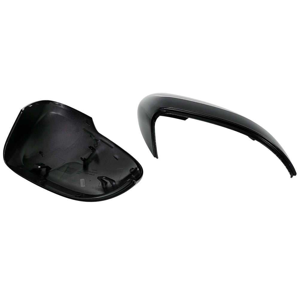 Pair Side Mirror Covers Caps For Volkswagen Passat Magotan Arteon