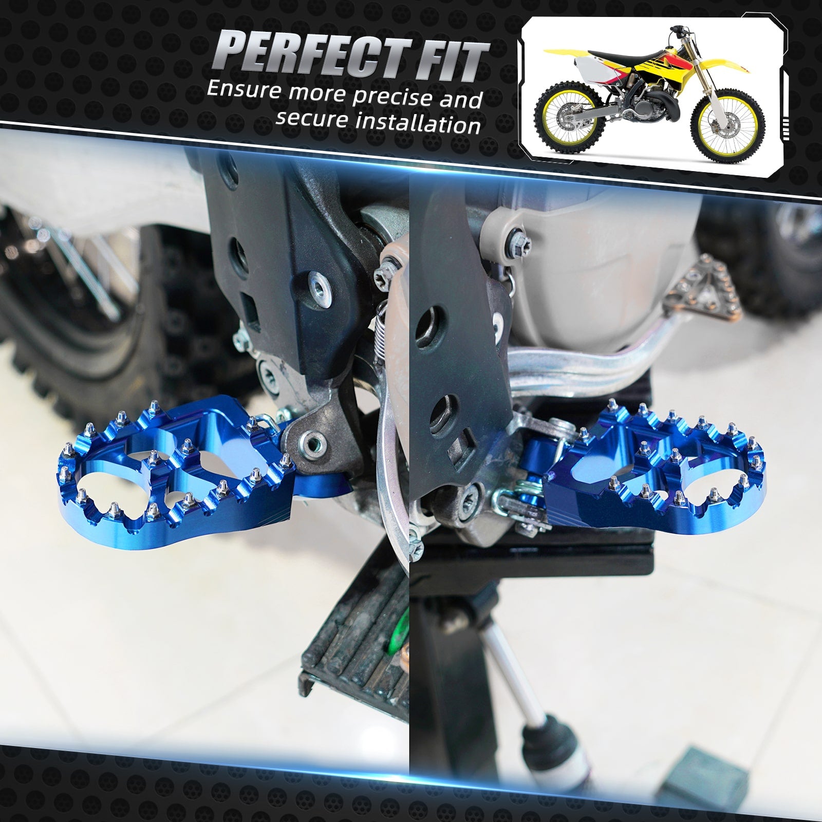 Forged Foot Pegs Rests Pedals For KTM 350 500 EXC-F 1998-2016