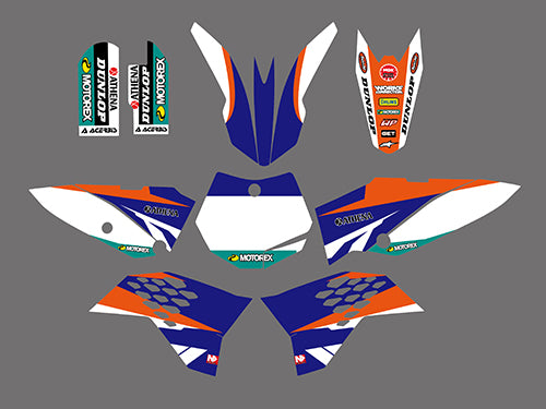 Team Graphics Deacls Stickers For KTM SX65 2009-2015