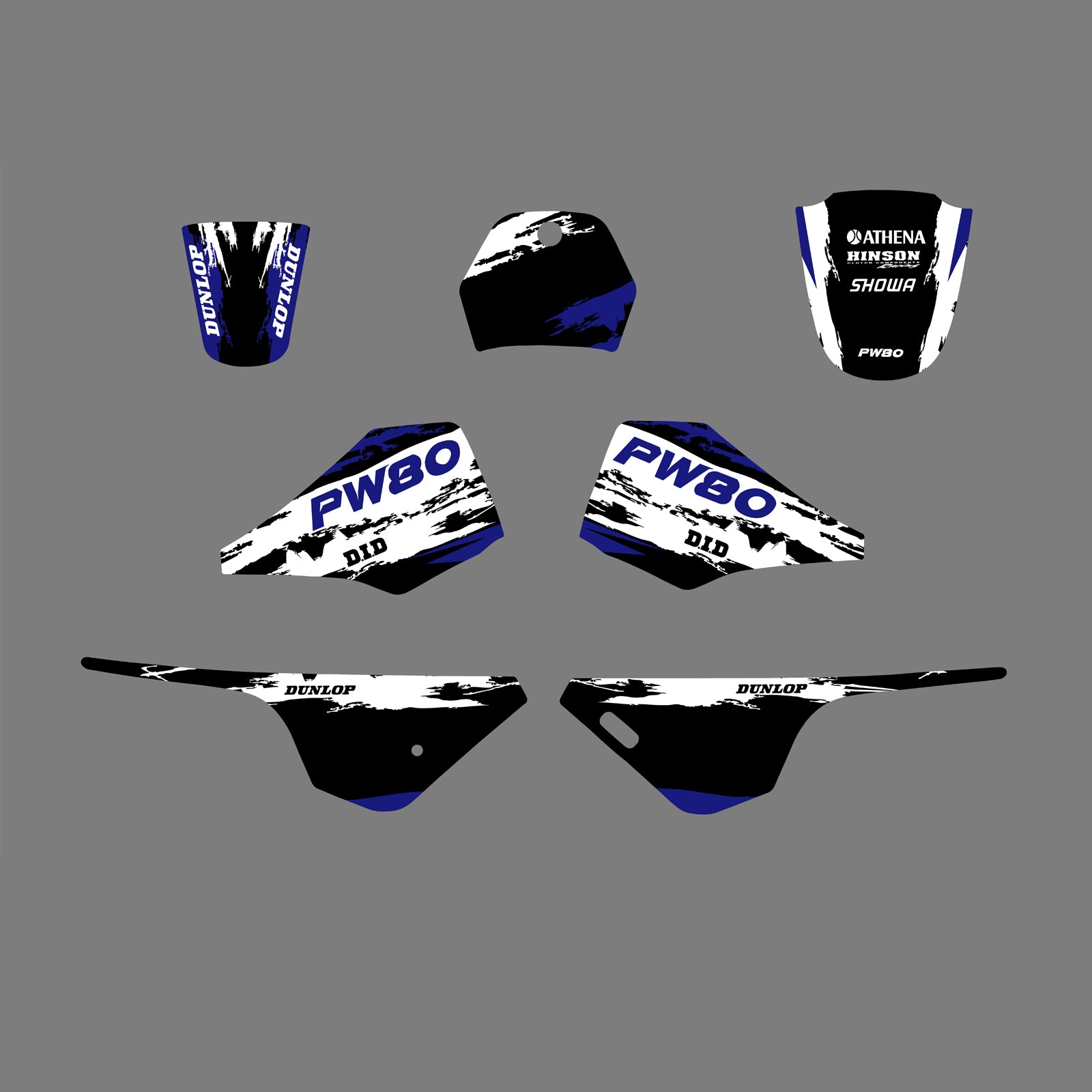 Motorcycle Yamaha PW80 All Years Personality New Style Team Graphics