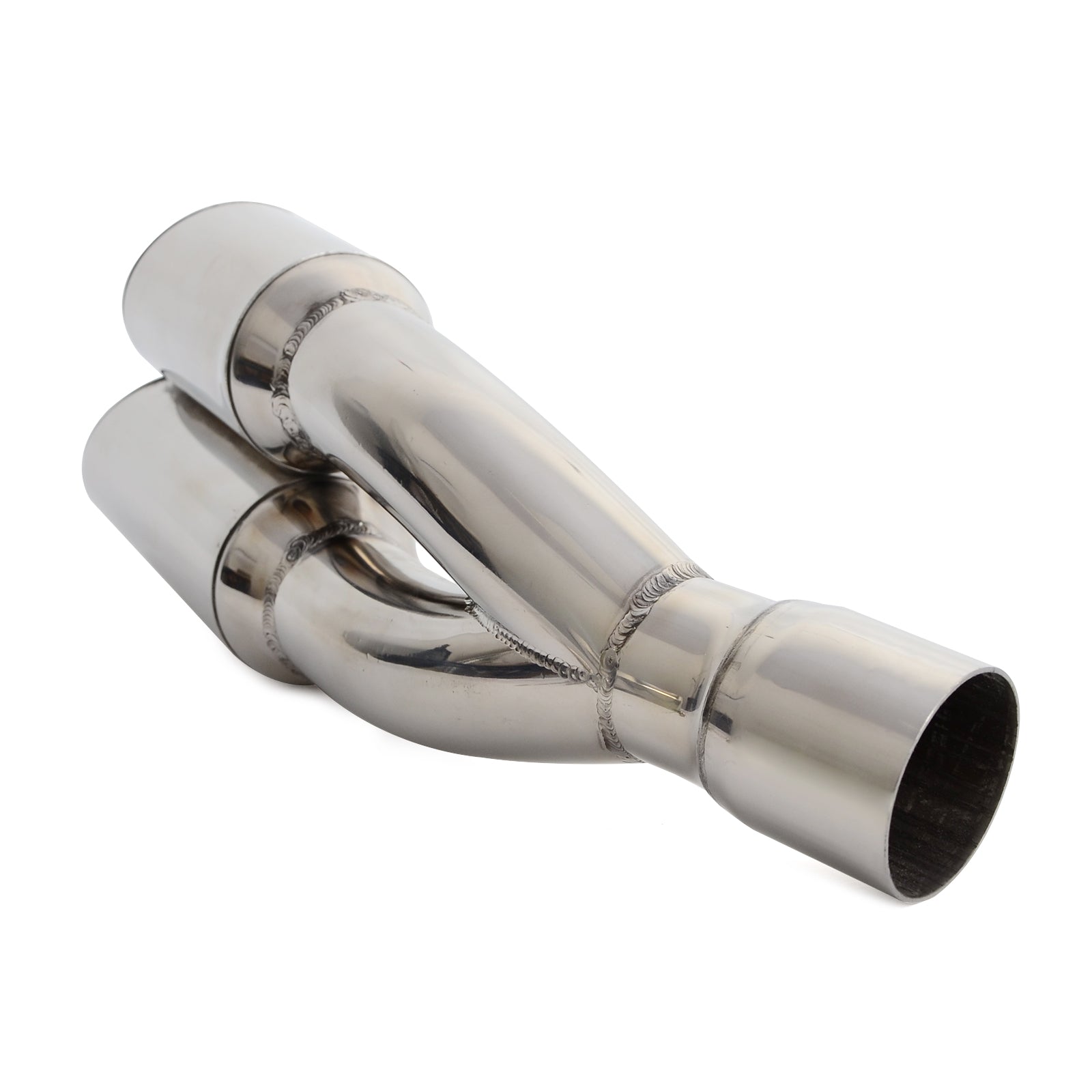 Dual Exhaust Muffler Vent Pipe Slip On 38-51mm Scooters Motorcycle Street Bikes