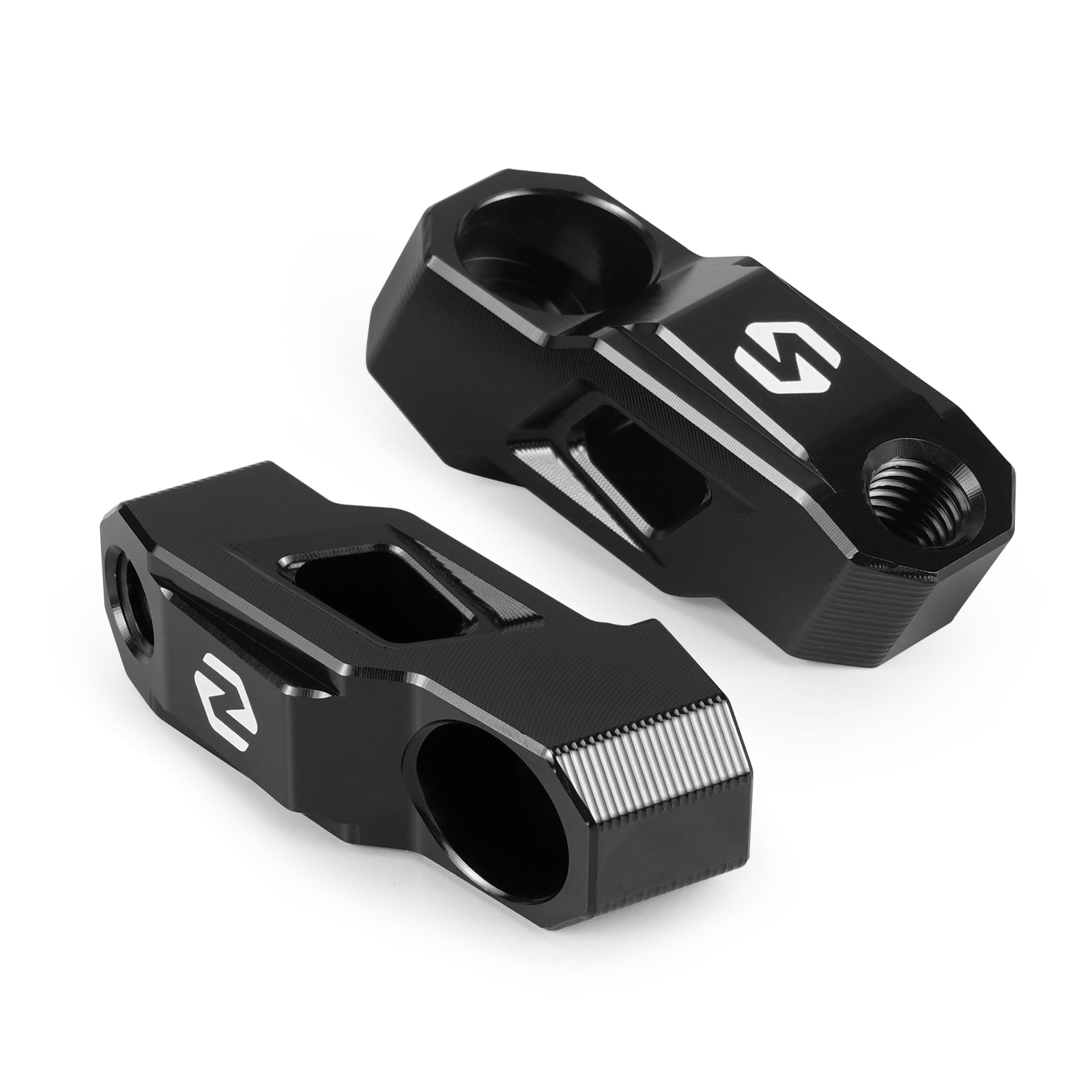 40mm Mirror Extender Riser For BMW R1250GS 19-23 R1200GS 13-18