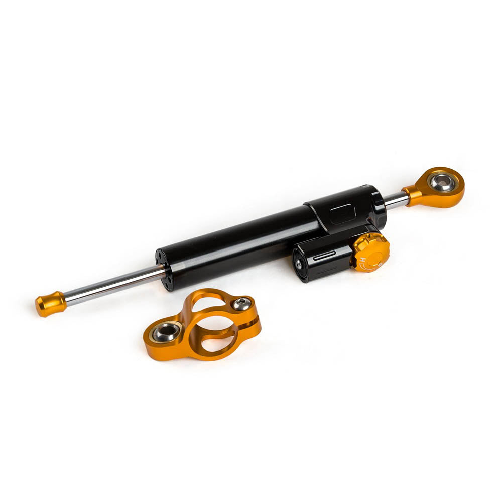 Universal 255mm Adjustable Steering Damper Stabilizer For Street & Sport Motorcycles