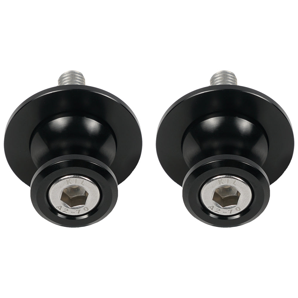 10mm Swing Arm Sliders Spools For Kawasaki ZX-11 ZX1100 90-01 ZX-14 ZX14R 06-14