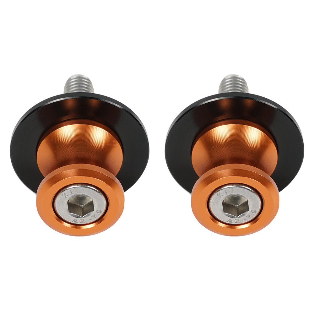 10mm Swing Arm Sliders Spools For Kawasaki ZX-11 ZX1100 90-01 ZX-14 ZX14R 06-14