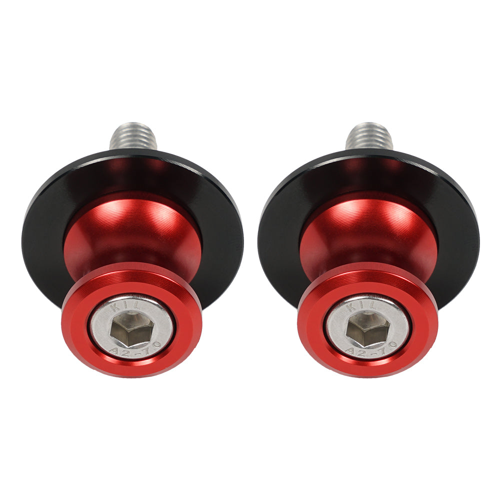 10mm Swing Arm Sliders Spools For Kawasaki ZX-11 ZX1100 90-01 ZX-14 ZX14R 06-14