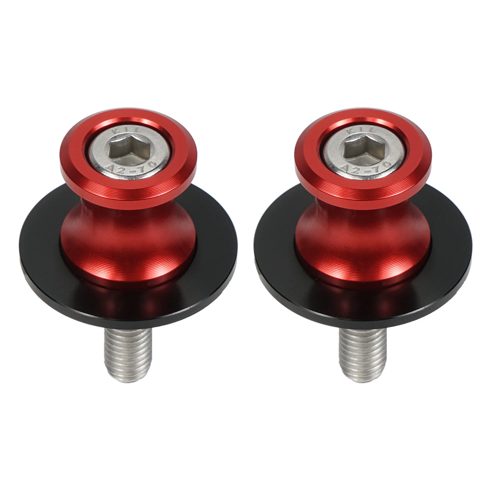 10mm Swing Arm Sliders Spools For Kawasaki ZX-11 ZX1100 90-01 ZX-14 ZX14R 06-14