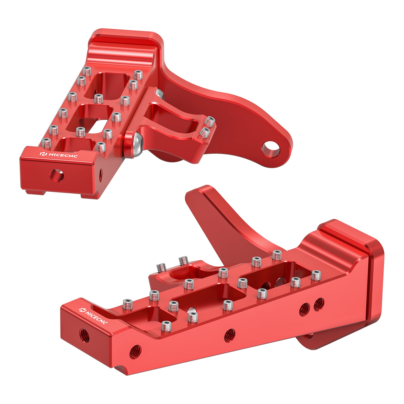 ATV Extended Wider Foot Pegs Pedals For Yamaha Banshee 350 1987-2006