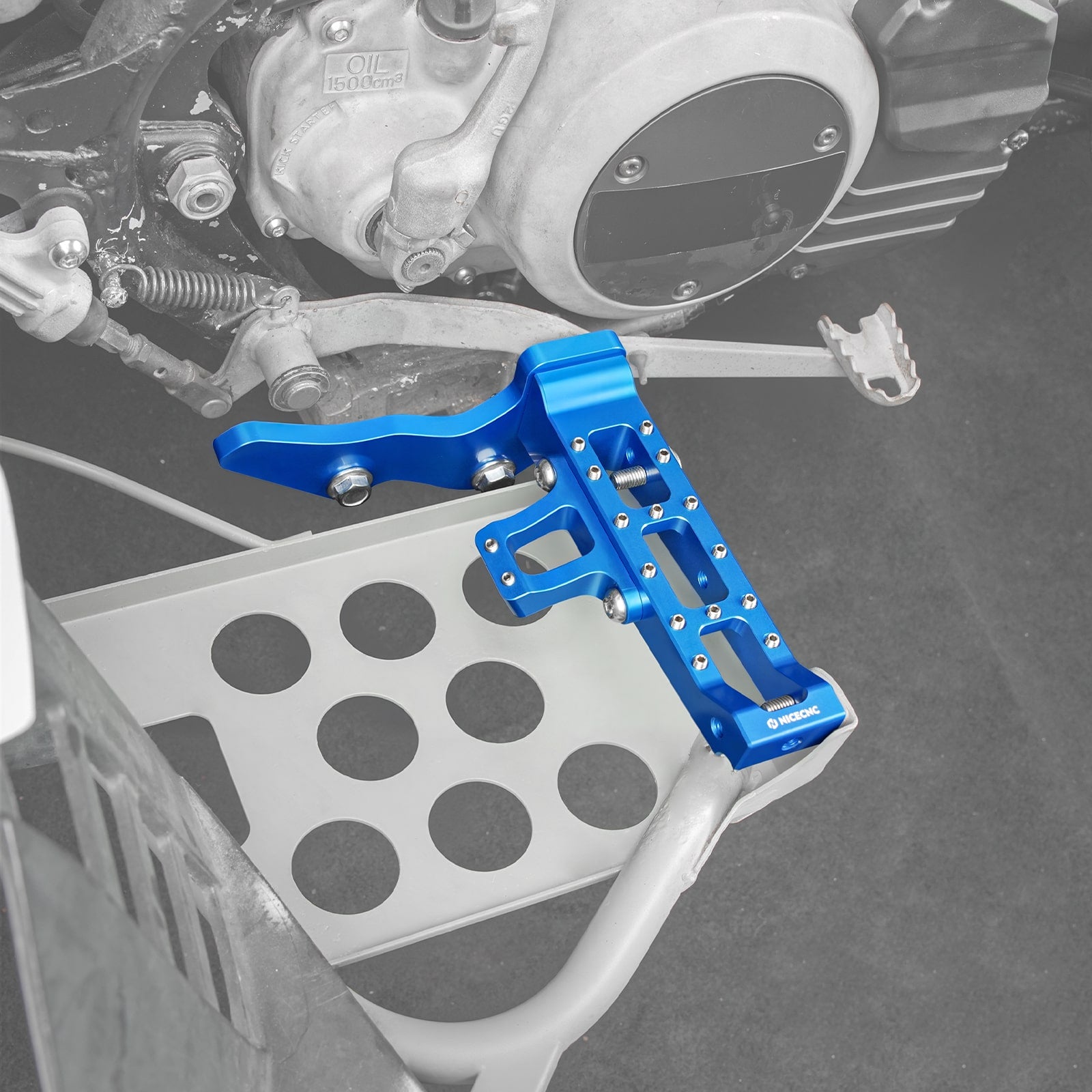 ATV Extended Wider Foot Pegs Pedals For Yamaha Banshee 350 1987-2006