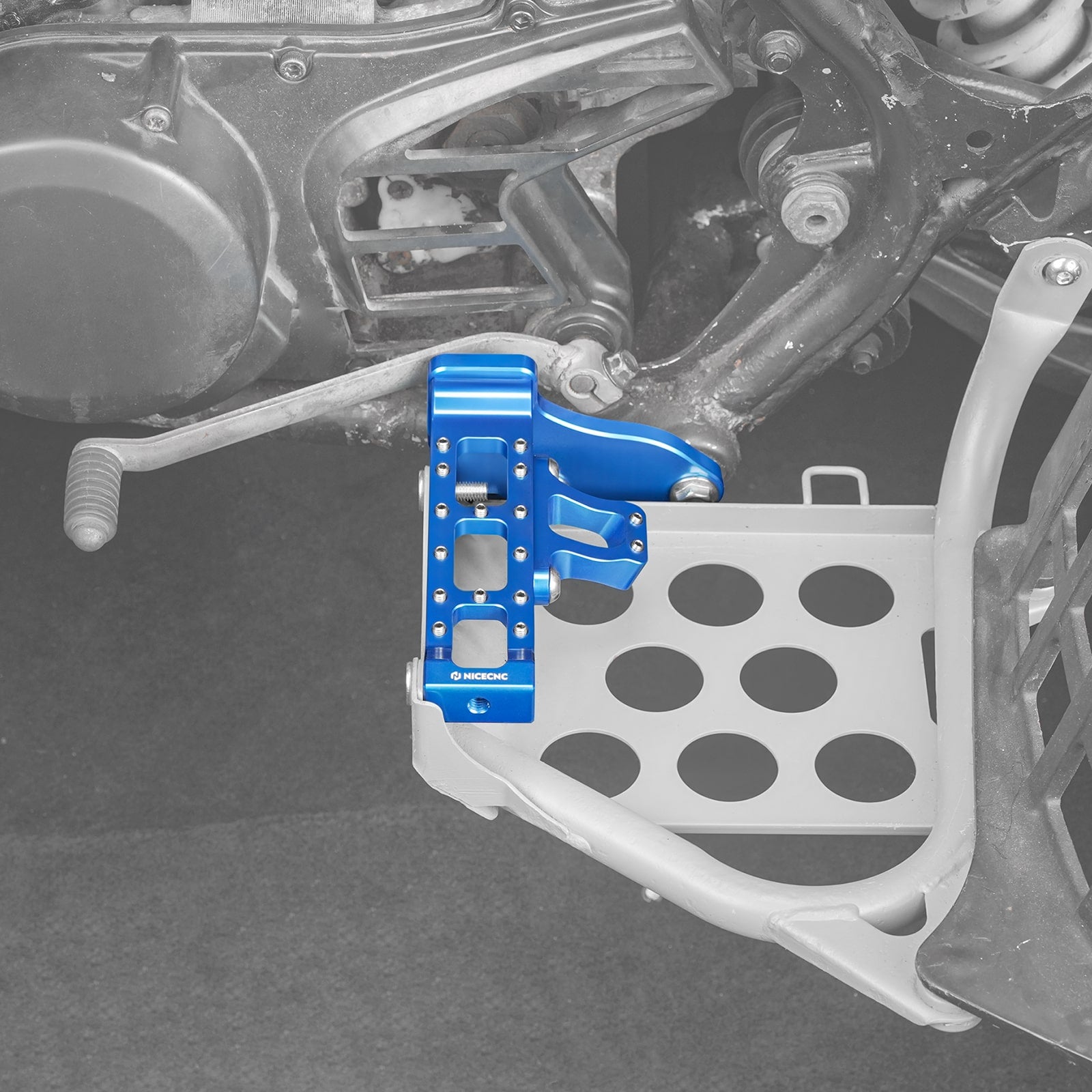 ATV Extended Wider Foot Pegs Pedals For Yamaha Banshee 350 1987-2006