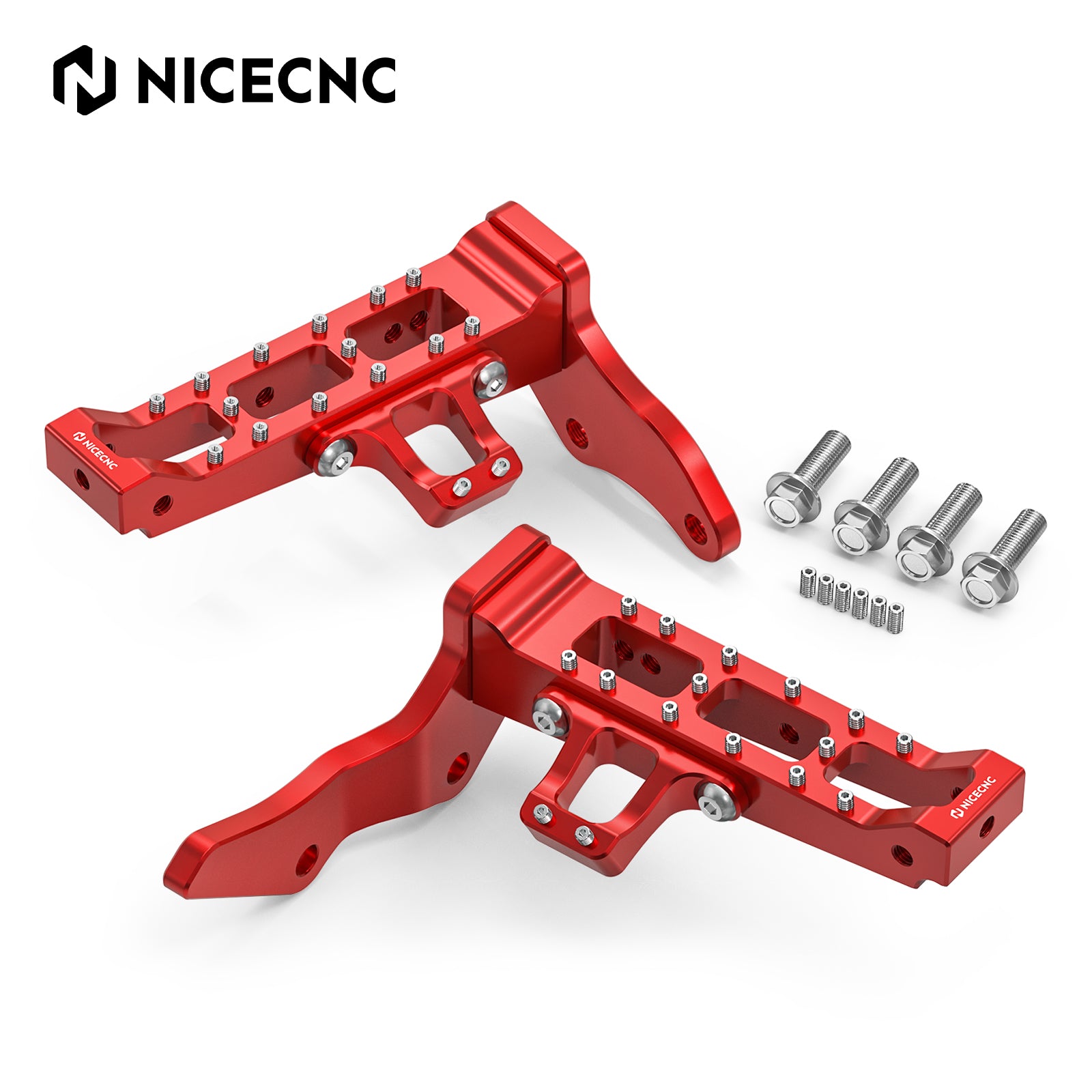 ATV Extended Wider Foot Pegs Pedals For Yamaha Banshee 350 1987-2006