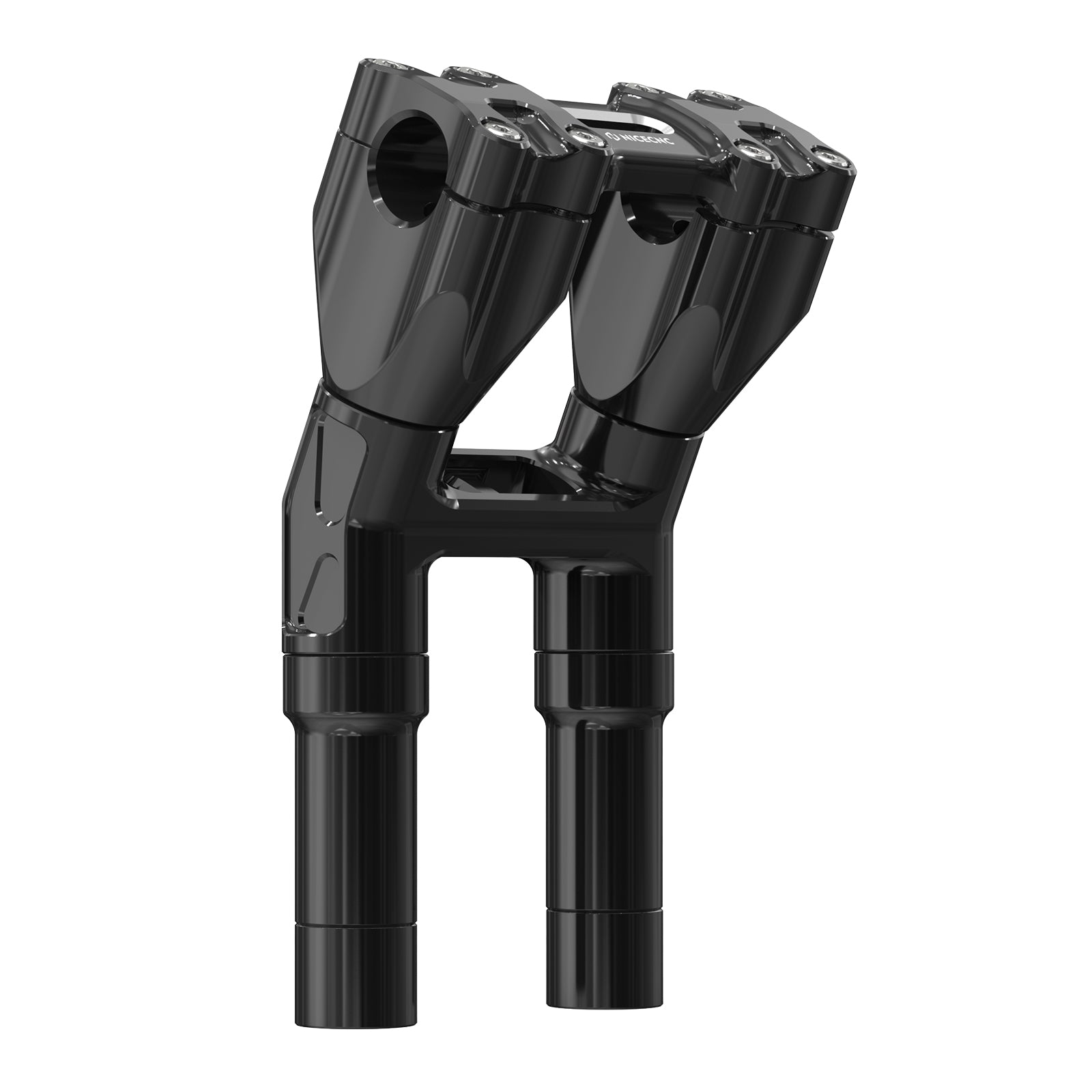 Handlebar Risers + Gauge Relocation Bracket Kit For Harley Road Glide FLTRX 2015-2023