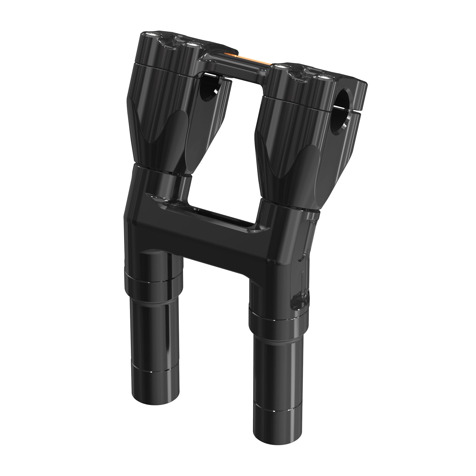 Handlebar Risers + Gauge Relocation Bracket Kit For Harley Road Glide FLTRX 2015-2023