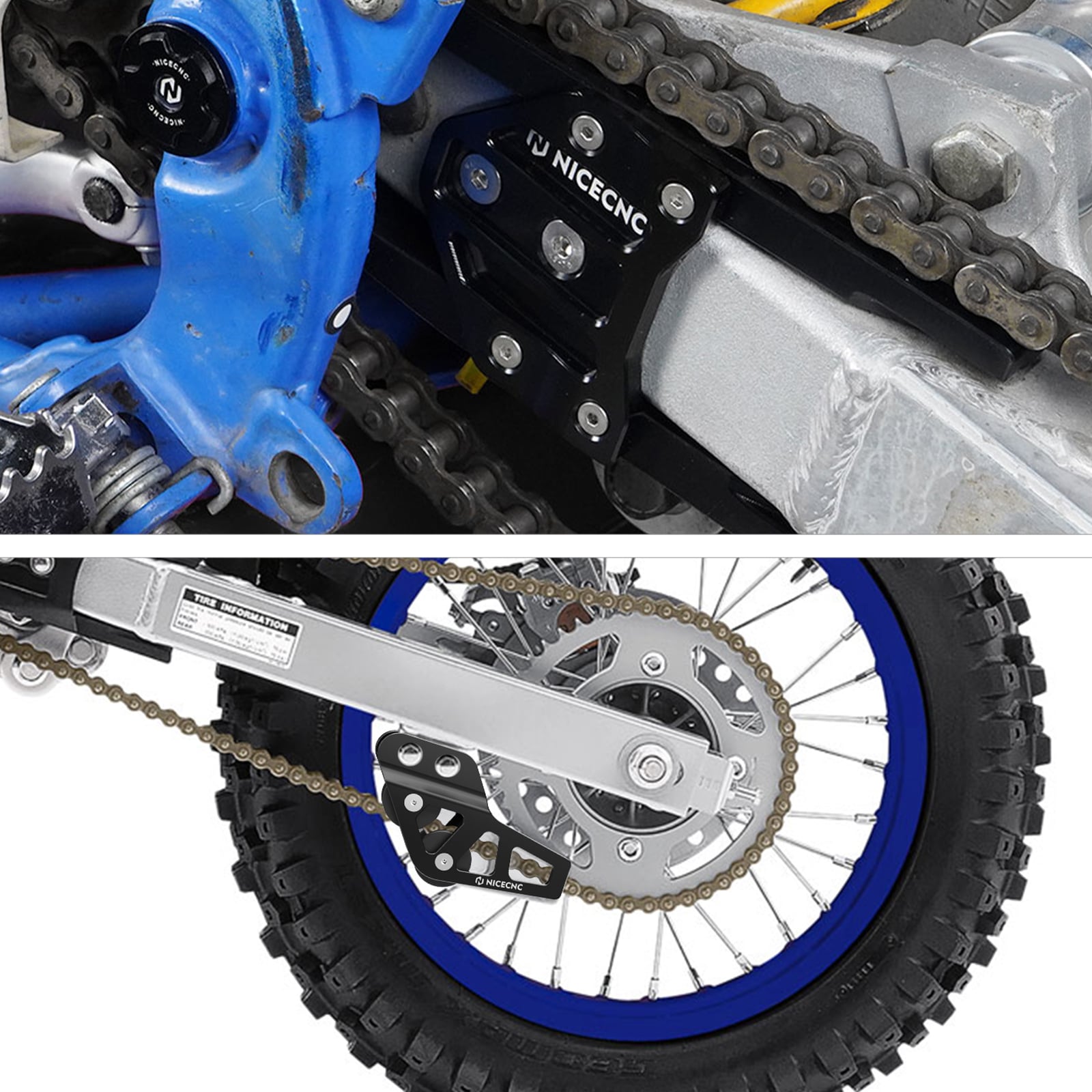 Swingarm Chain Guard Slider For Yamaha YZ85 YZ 85 2002-2021