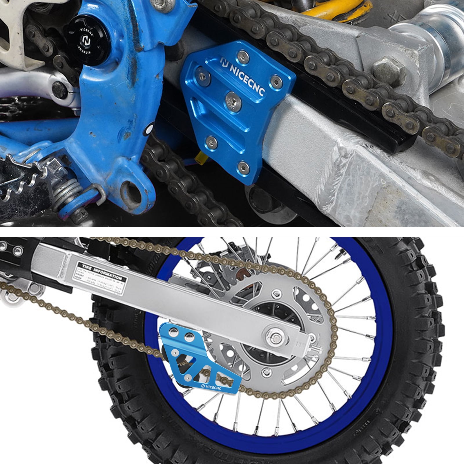 Swingarm Chain Guard Slider For Yamaha YZ85 YZ 85 2002-2021