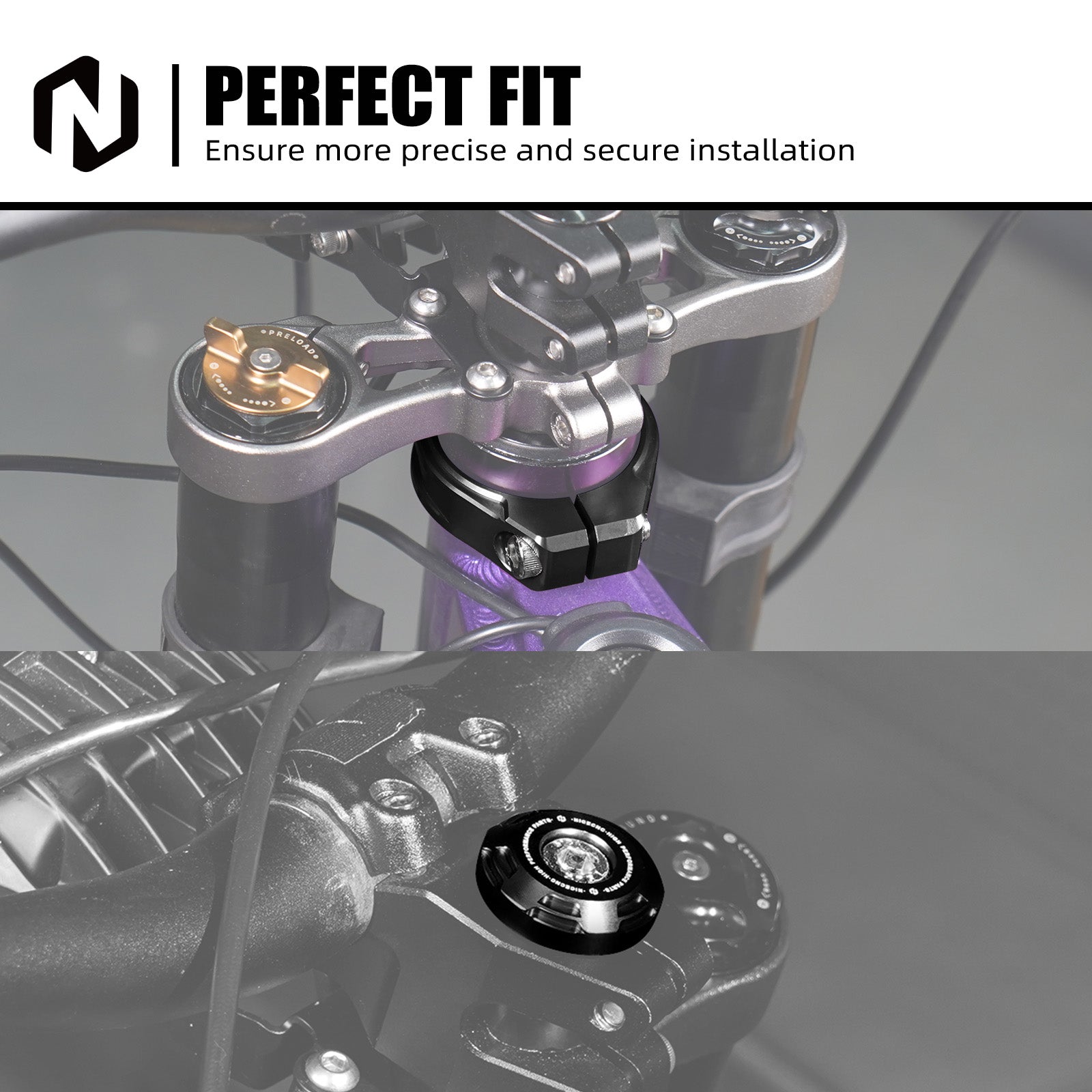 Front Fork Suspension Core & Head Tube Frame Brace For Surron Light Bee Segway X160 X260