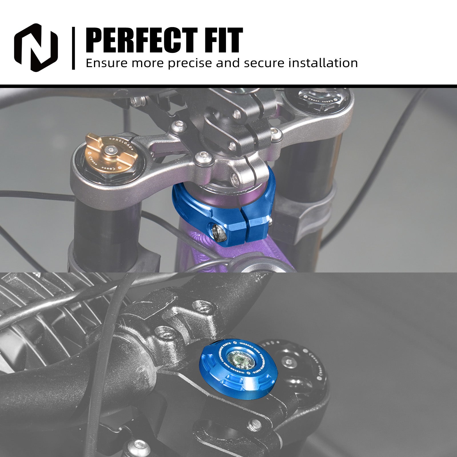 Front Fork Suspension Core & Head Tube Frame Brace For Surron Light Bee Segway X160 X260