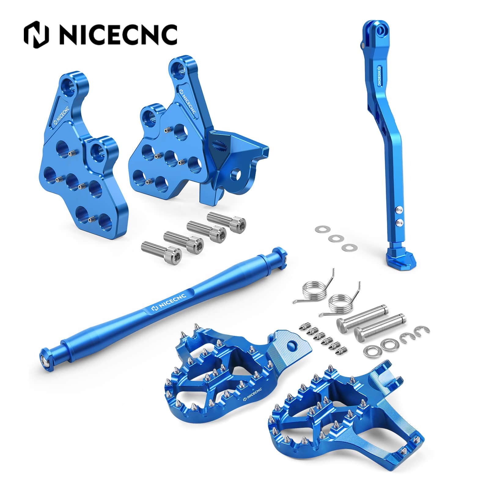 Foot Pegs Bracket Package Footrest Support Brace Kickstand For Surron Light Bee X S Segway X160 X260