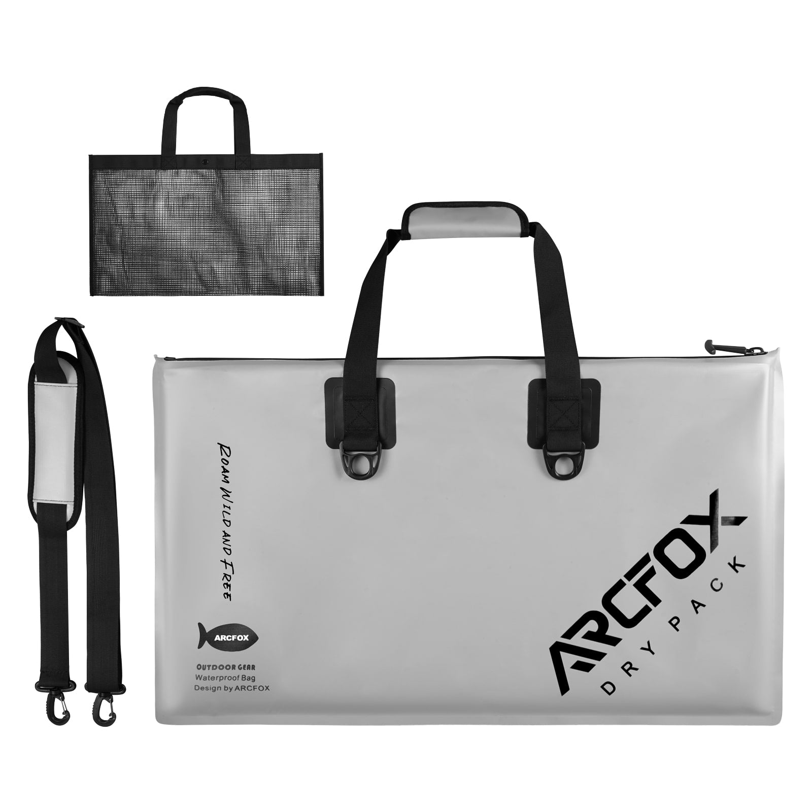 ARCFOX Fish Tournament Bag Removable Mesh Bag See-through Pocket