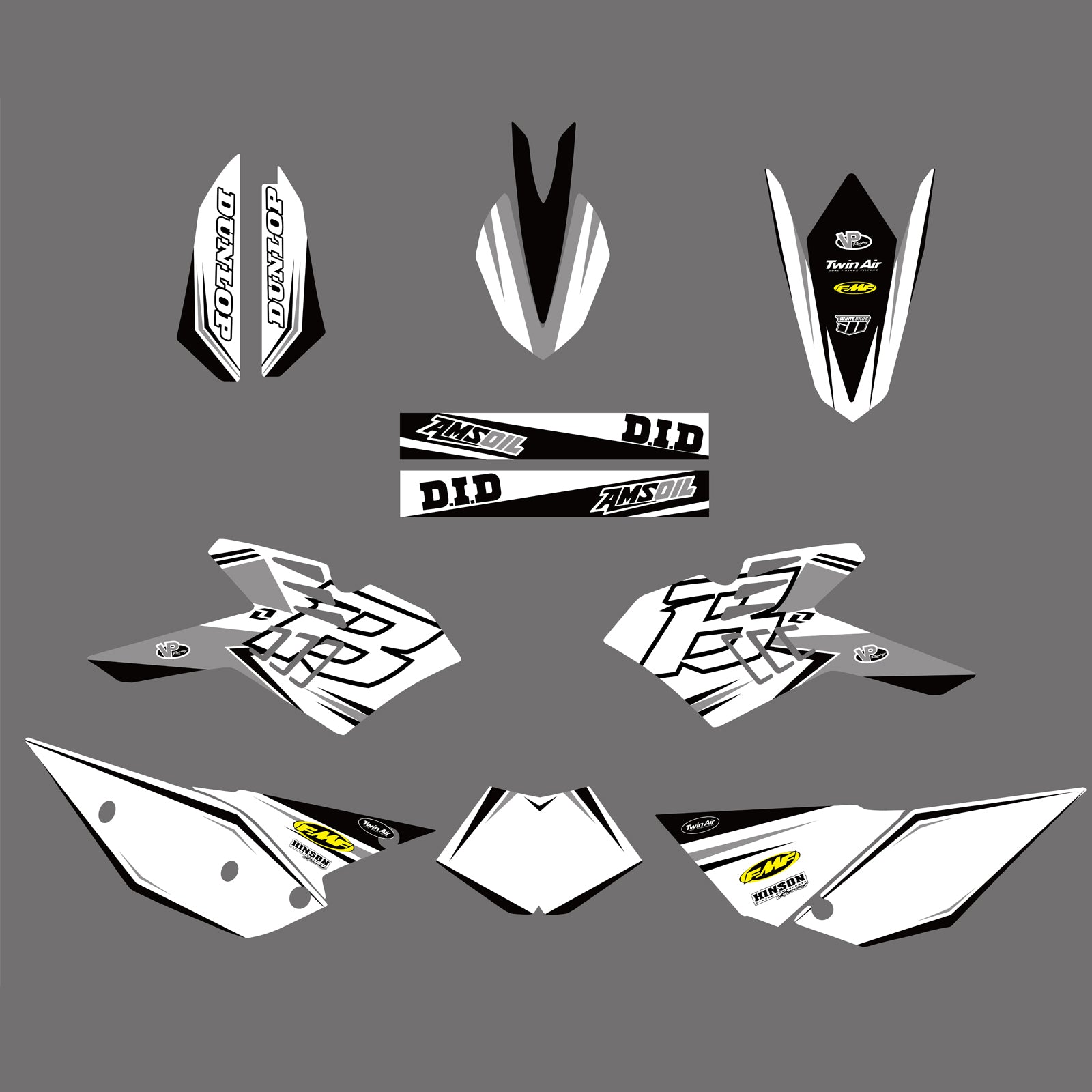 Team Graphics Decals Stickers Kit For Beta RR 350 400 450 498 520 4T 2010-2012