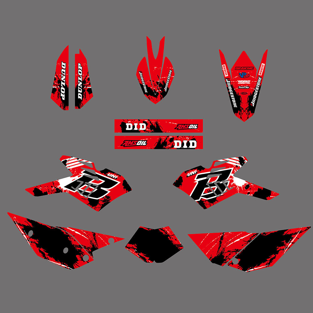 Team Graphics Decals Stickers Kit For Beta RR 350 400 450 498 520 4T 2010-2012