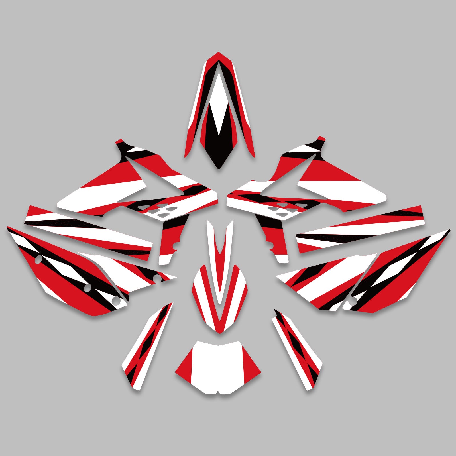 Full Graphics Decals Stickers Set For Beta RR 4T-2T 2013-2017