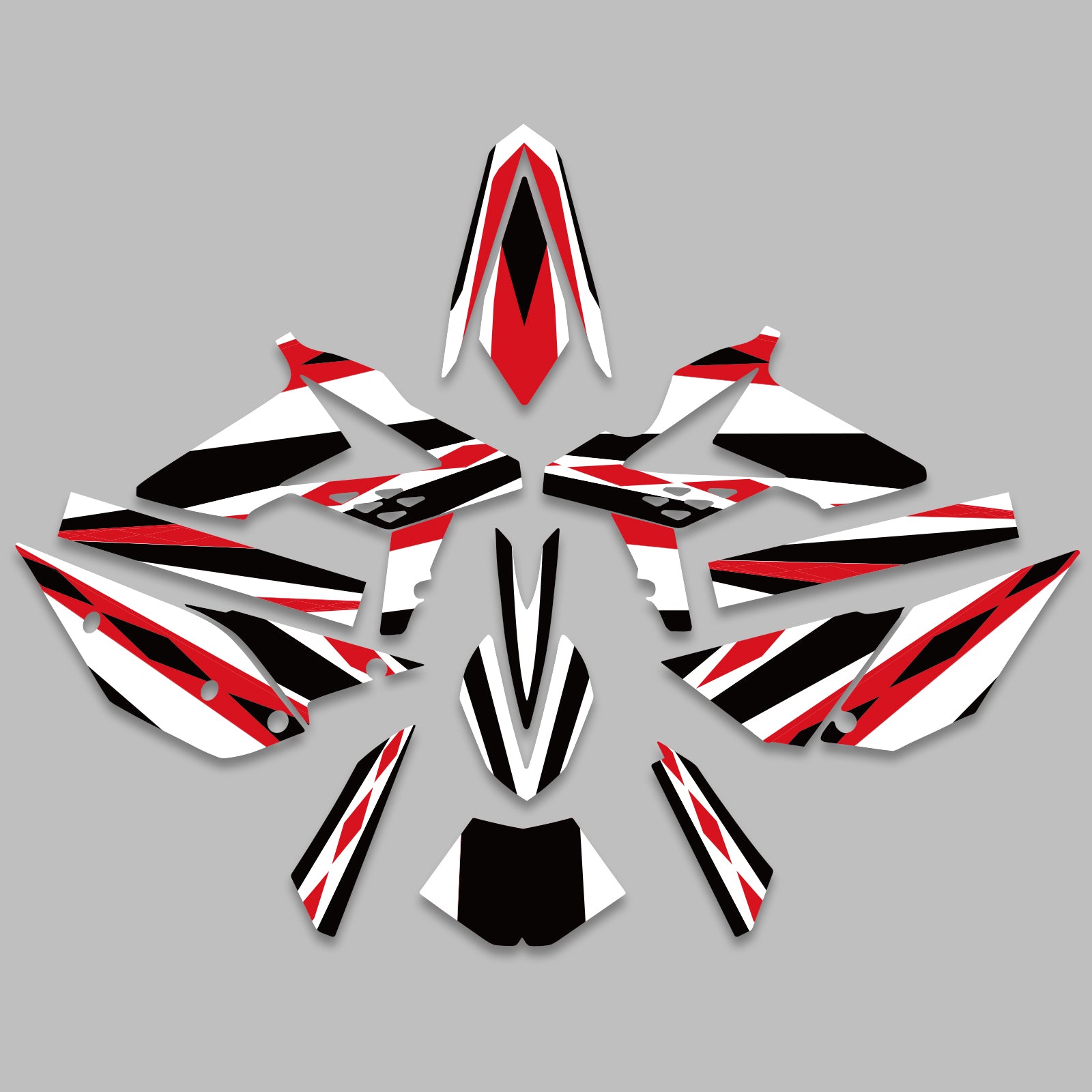 Full Graphics Decals Stickers Set For Beta RR 4T-2T 2013-2017