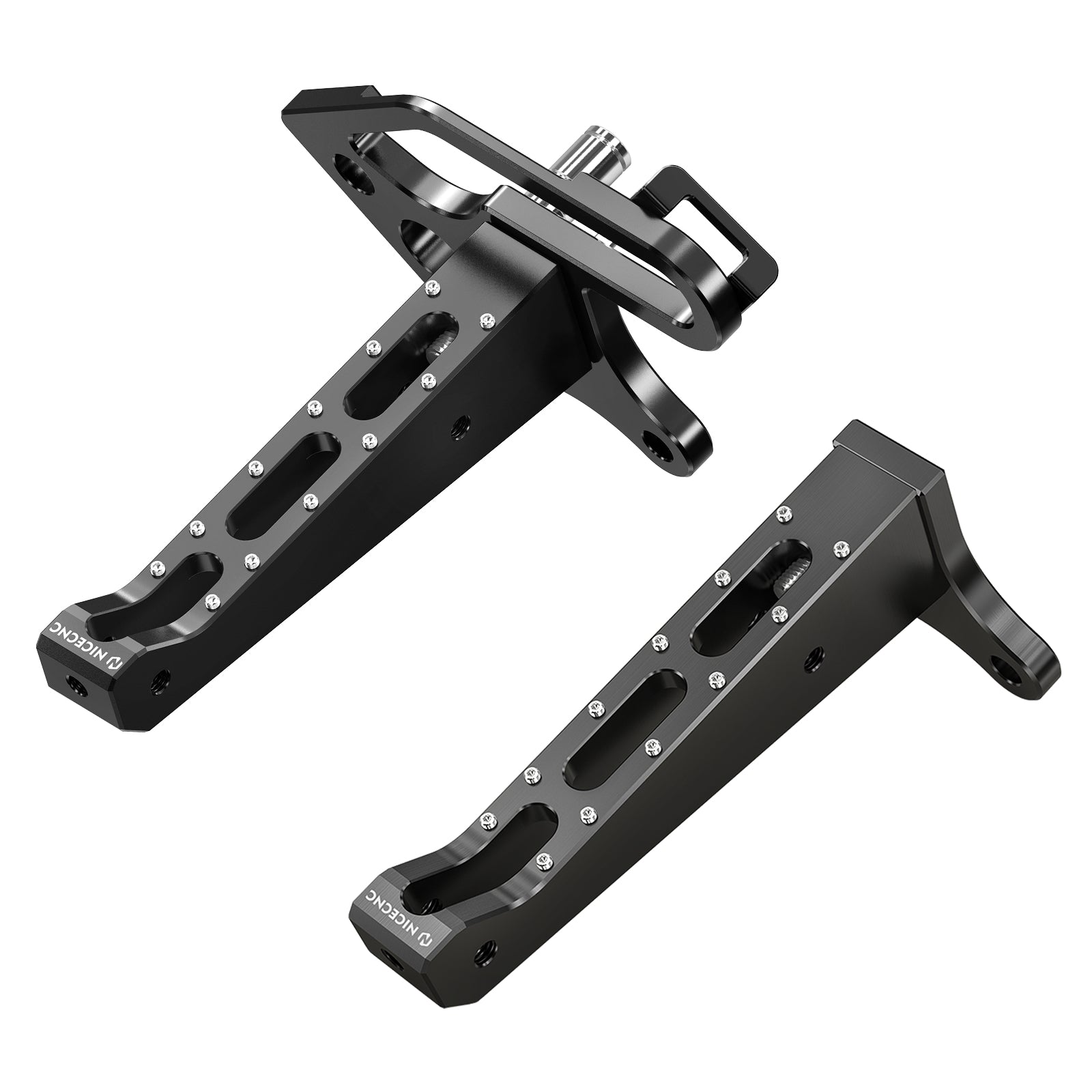 Pair ATV Foot Pegs Rest Pedals Kit For Yamaha Blaster 200