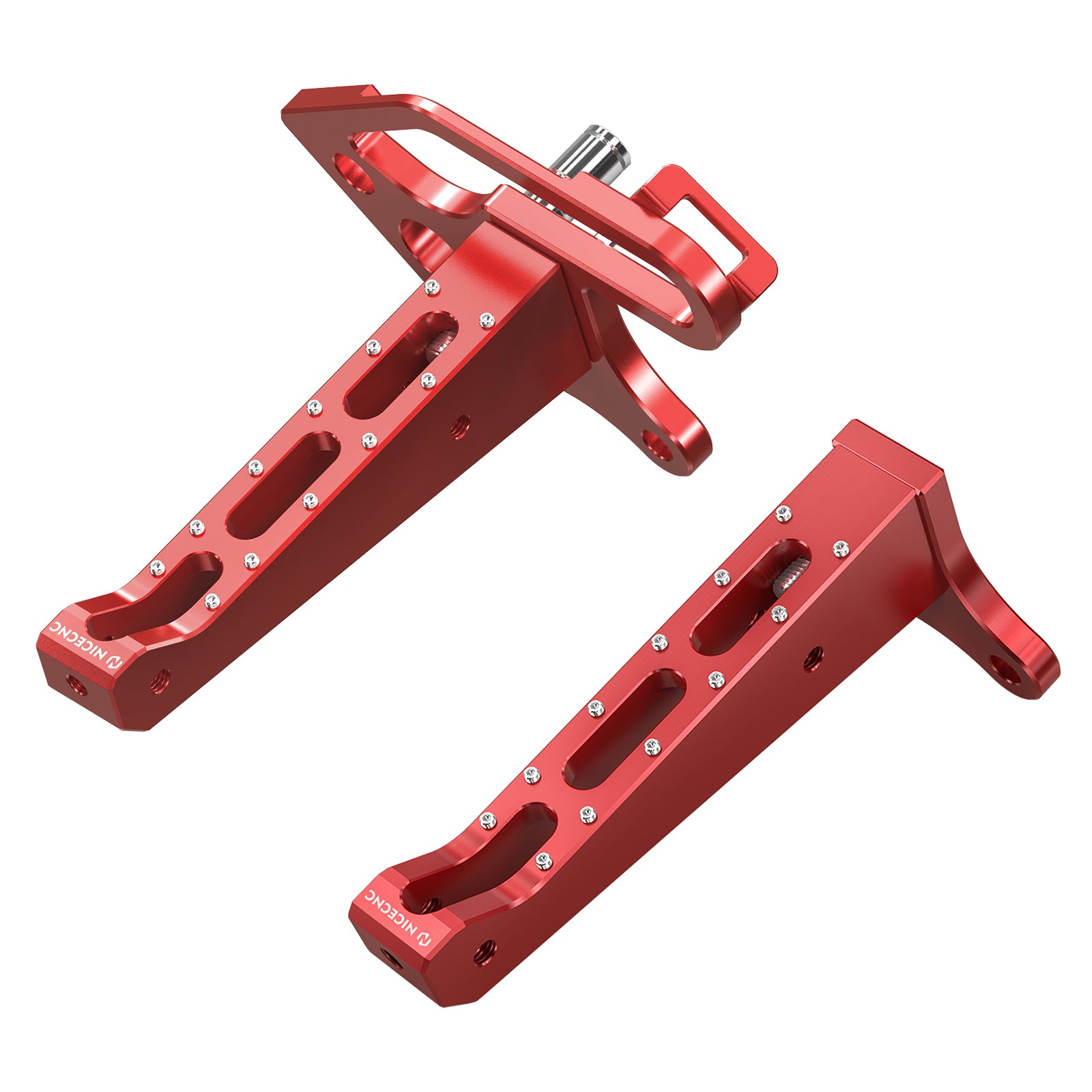 Pair ATV Foot Pegs Rest Pedals Kit For Yamaha Blaster 200