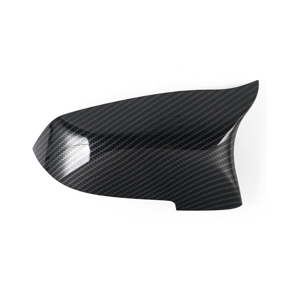 M-Style Carbon Fibre Look Mirror Caps Fit For BMW 5 Series F10 LCI