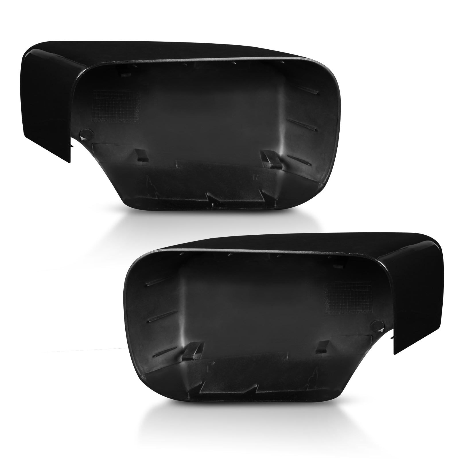 Left+Right Rearview Door Mirror Shell Cover Cap Case For BMW E39 E46 1997-2005