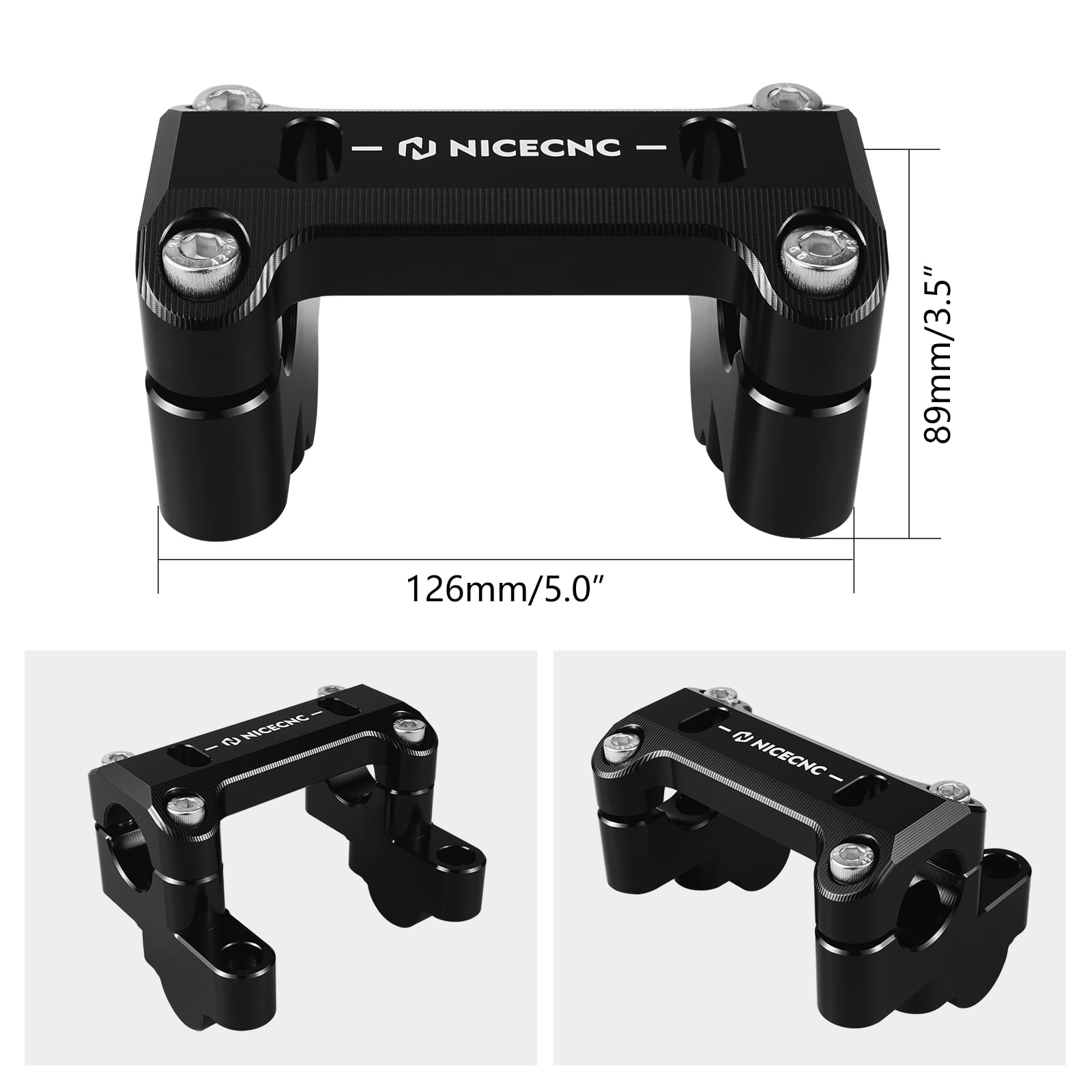 Handlebar Riser For BMW R1200GS Adventure 2014-2018 R1250GS Adventure 2019-2024