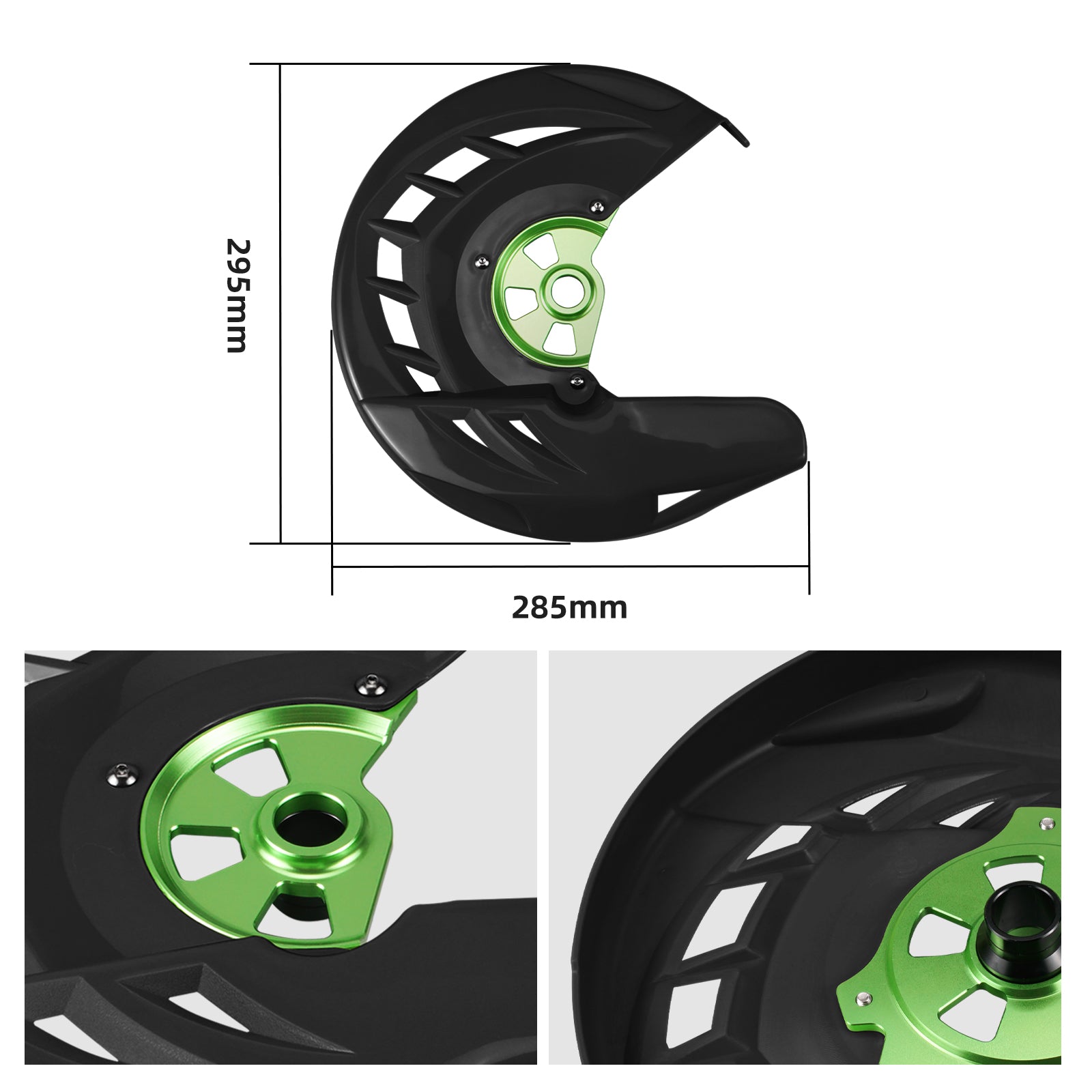 X-Brake Front Disc Rotor Guard Cover for Kawasaki KX250/F 125 450F KLX450R