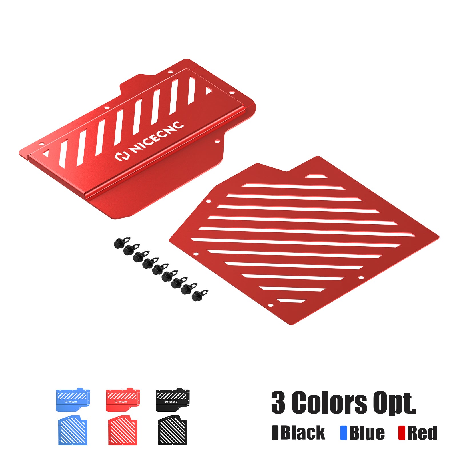 UTV Battery ECU Cover Plate Guard Protector Kit For Can-Am Maverick X3