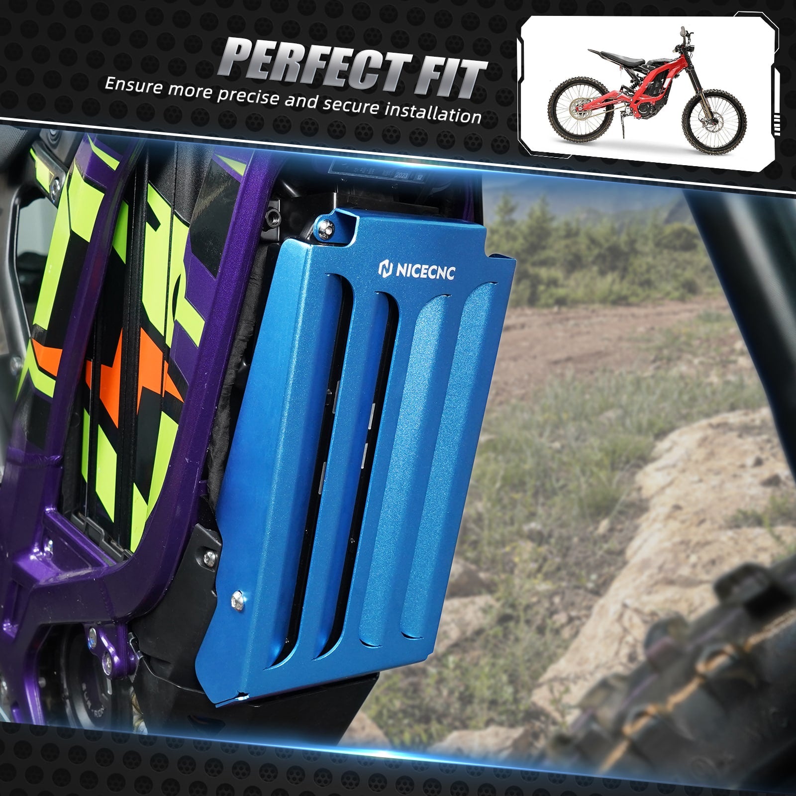 Aluminum Controller Cover For Surron Light Bee X/ S/ L1E Segway X160 X260 Dirt Bike