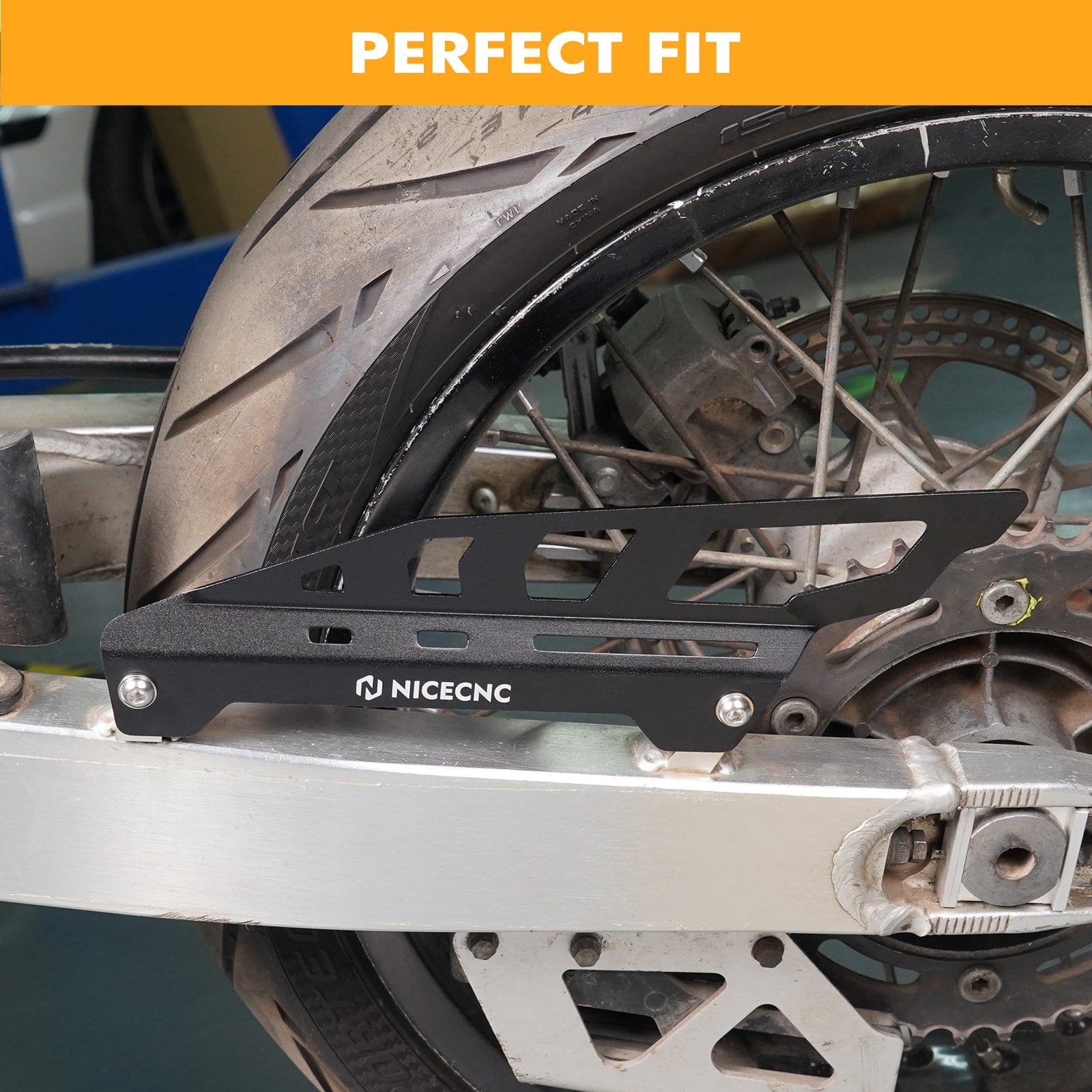 Rear Chain Guard For Suzuki DRZ400S 2000-2024 DRZ400SM GSXR600