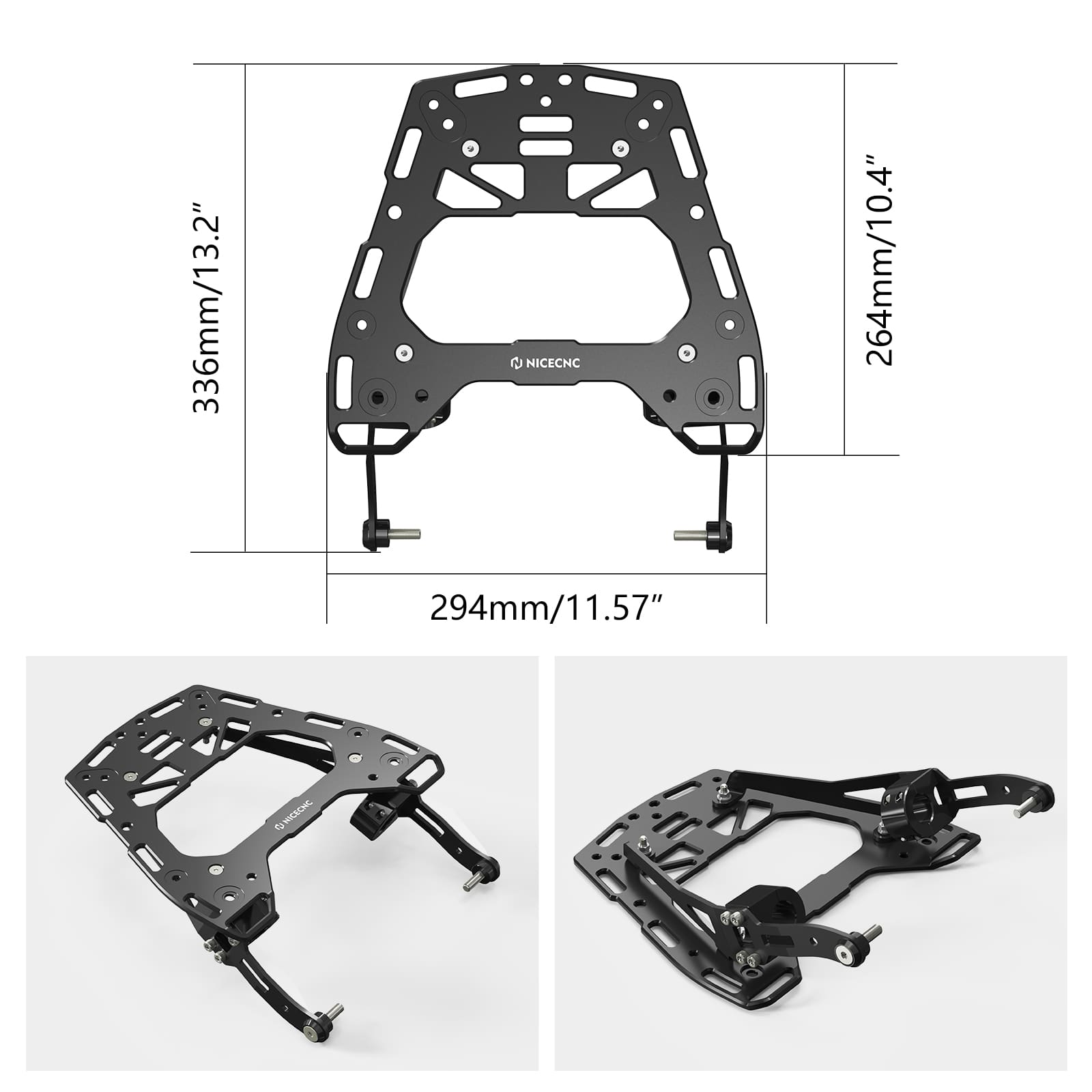 Rear Luggage Rack For Ducati DesertX 2022-2024