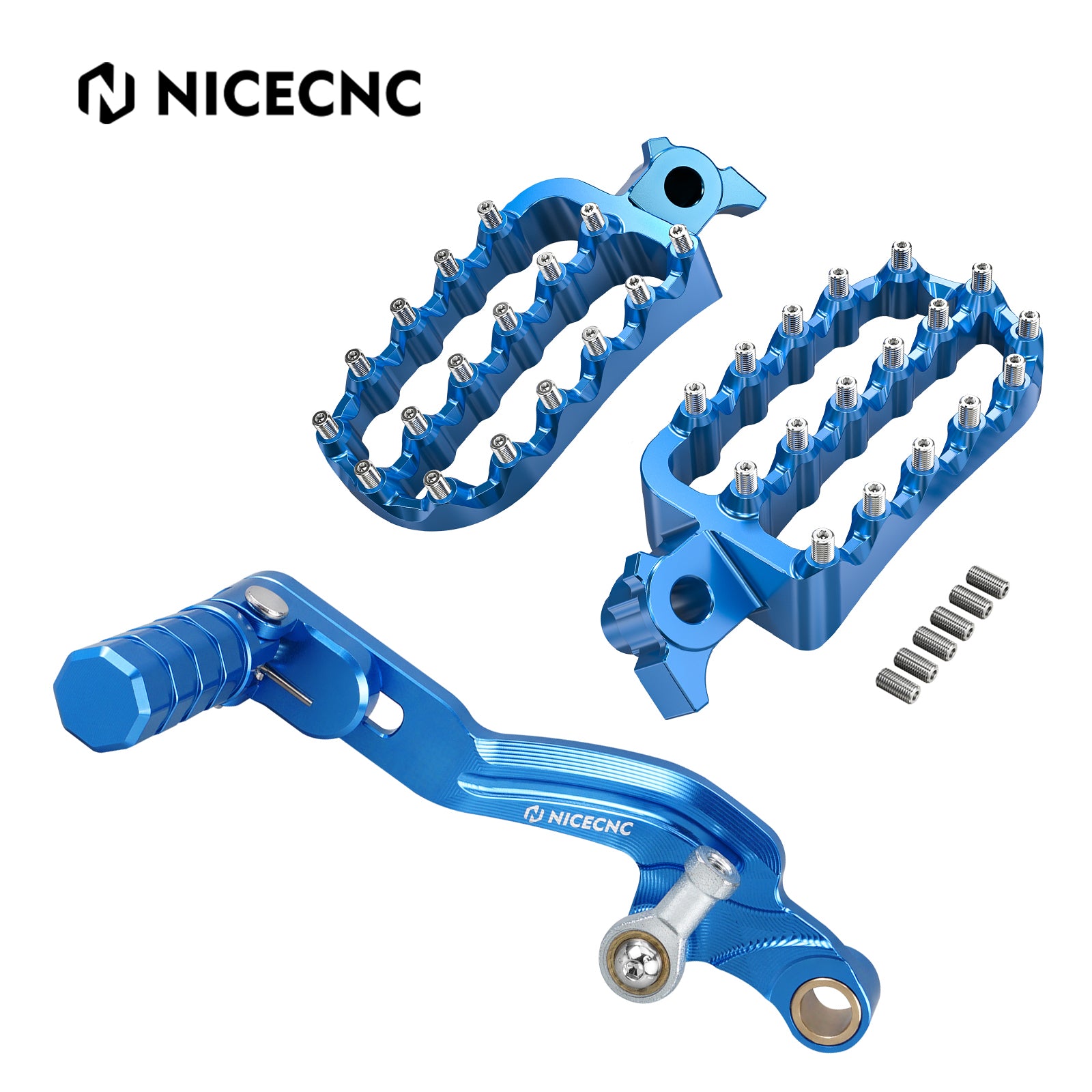 Lengthened Enlarged Foot Pegs 6061 Aluminum For YAMAHA TENERE 700 XTZ 700 19-25