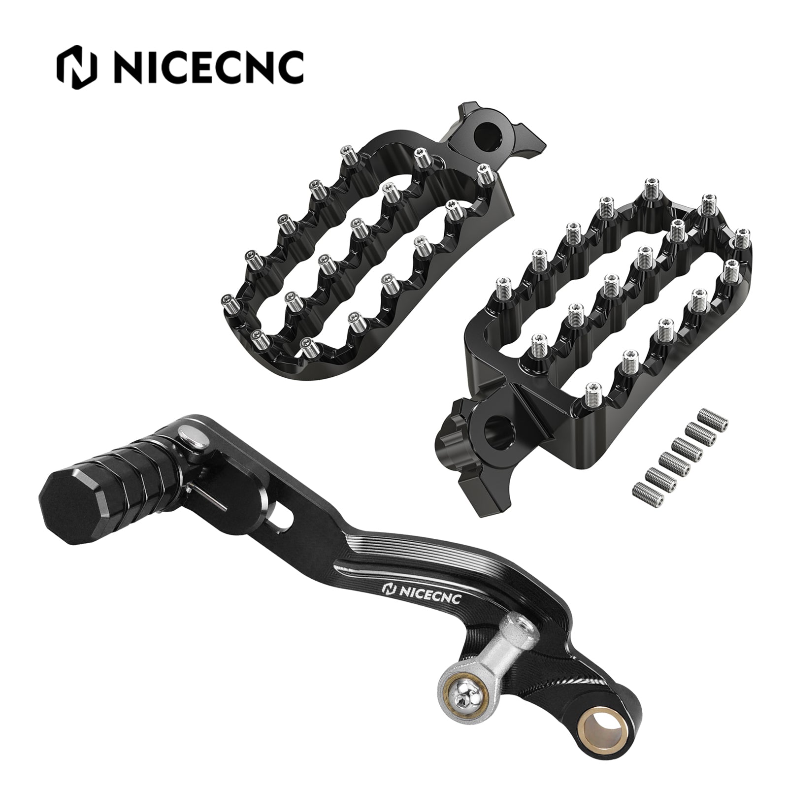 Lengthened Enlarged Foot Pegs 6061 Aluminum For YAMAHA TENERE 700 XTZ 700 19-25