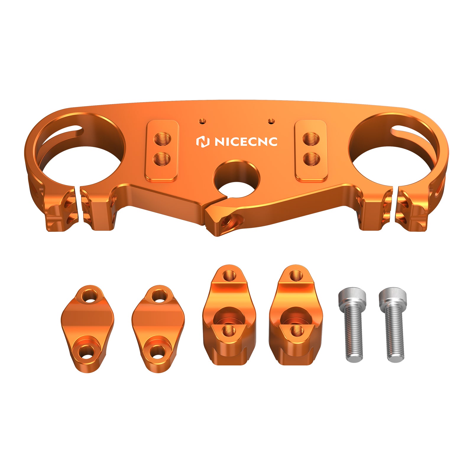 Top Triple Tree Clamp Kit Handlebar Riser Clamps For KTM Husqvarna 2023+ GasGas 2024