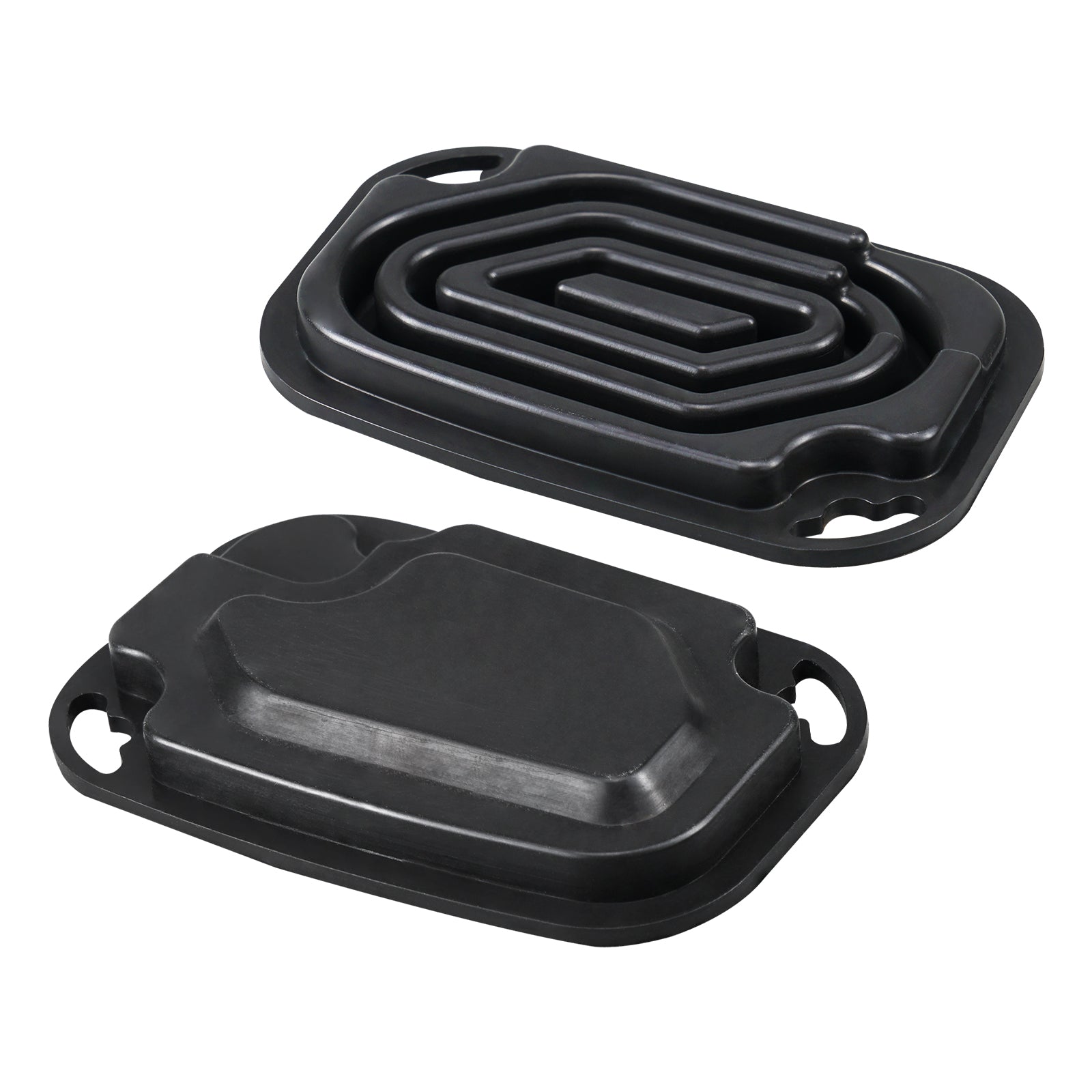 Front Clutch & Brake Master Cylinder Cover Cap Reservoir Cover with Gaskets For Harley Davidson Road Glide Street Glide Road King