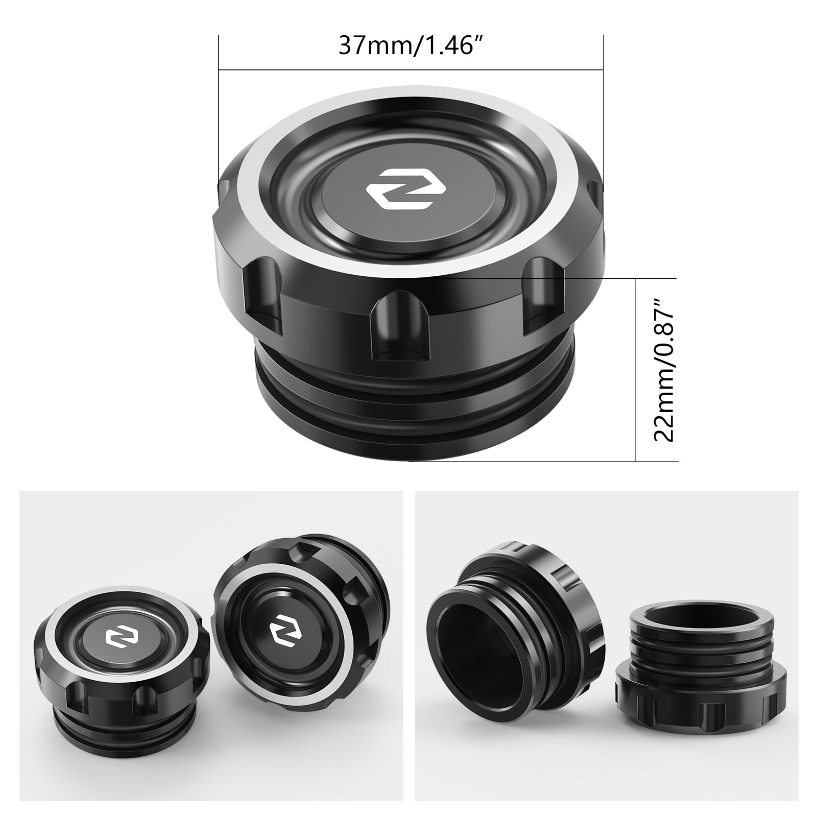 Frame Hole Plugs Covers Caps For Harley Road King Electra Street Glide Ultra Limited