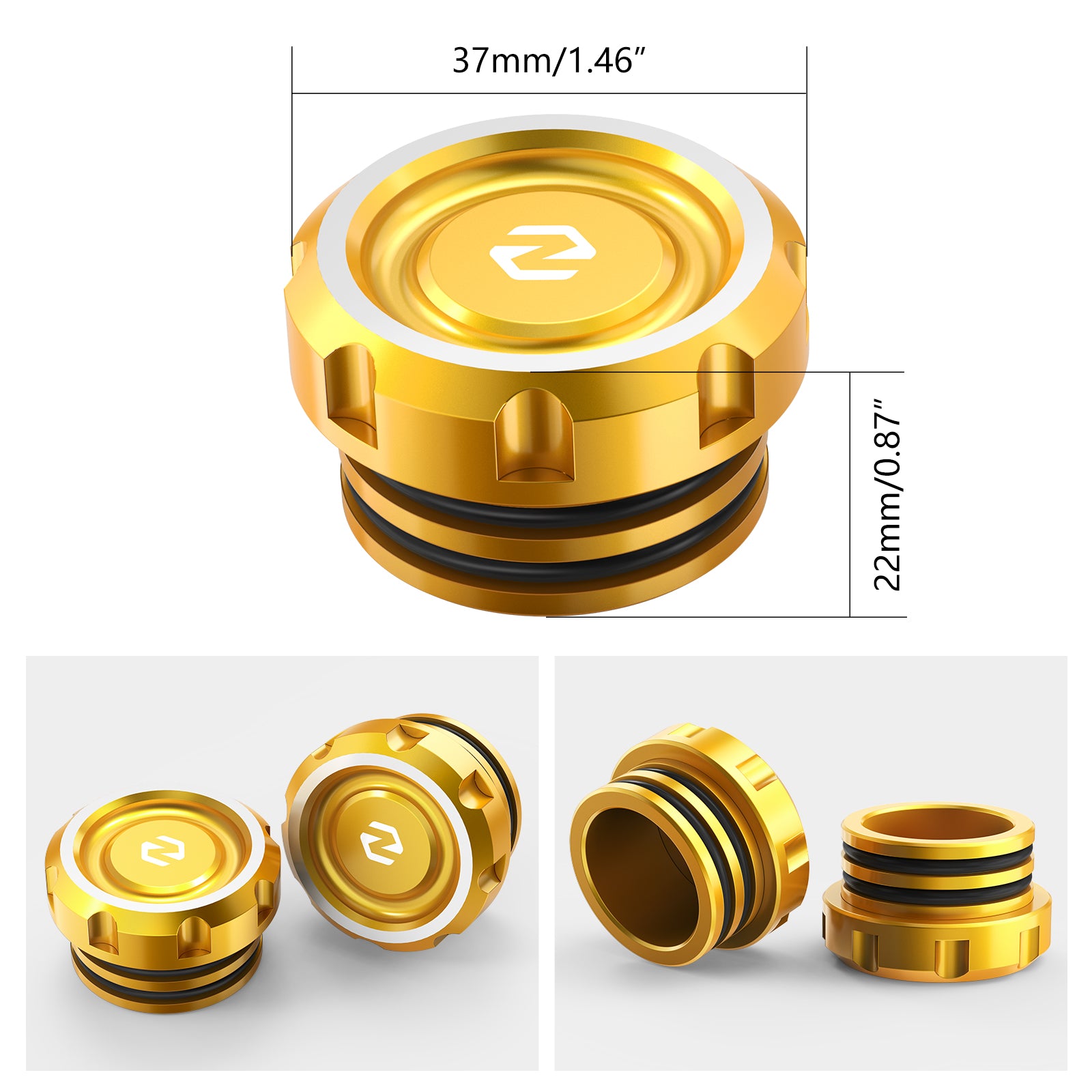 Frame Hole Plugs Covers Caps For Harley Road King Electra Street Glide Ultra Limited