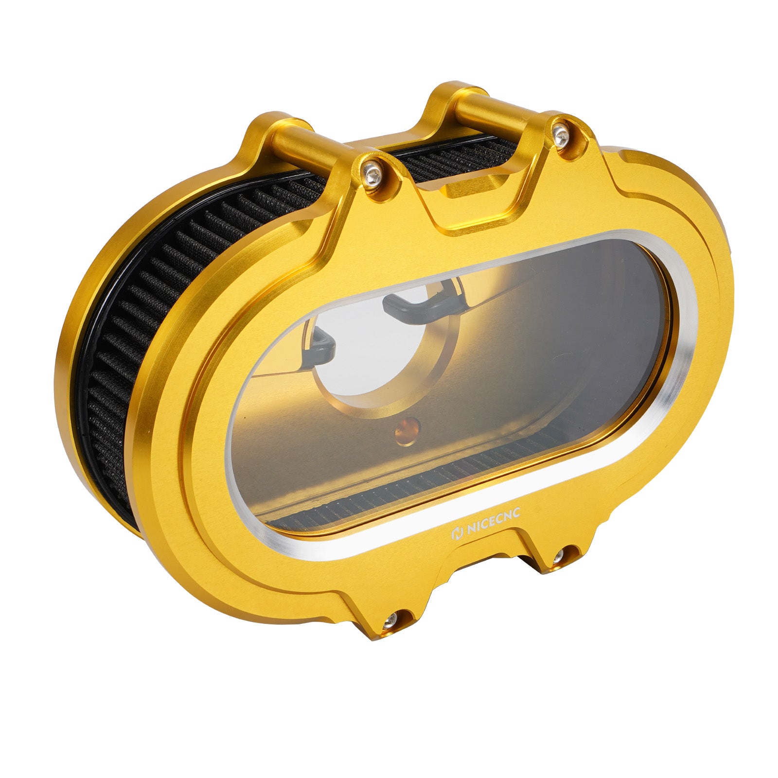 M8 Full Clear Air Cleaner Kit For Harley Softail Standard Slim Fat Boy Street Bob Low Rider